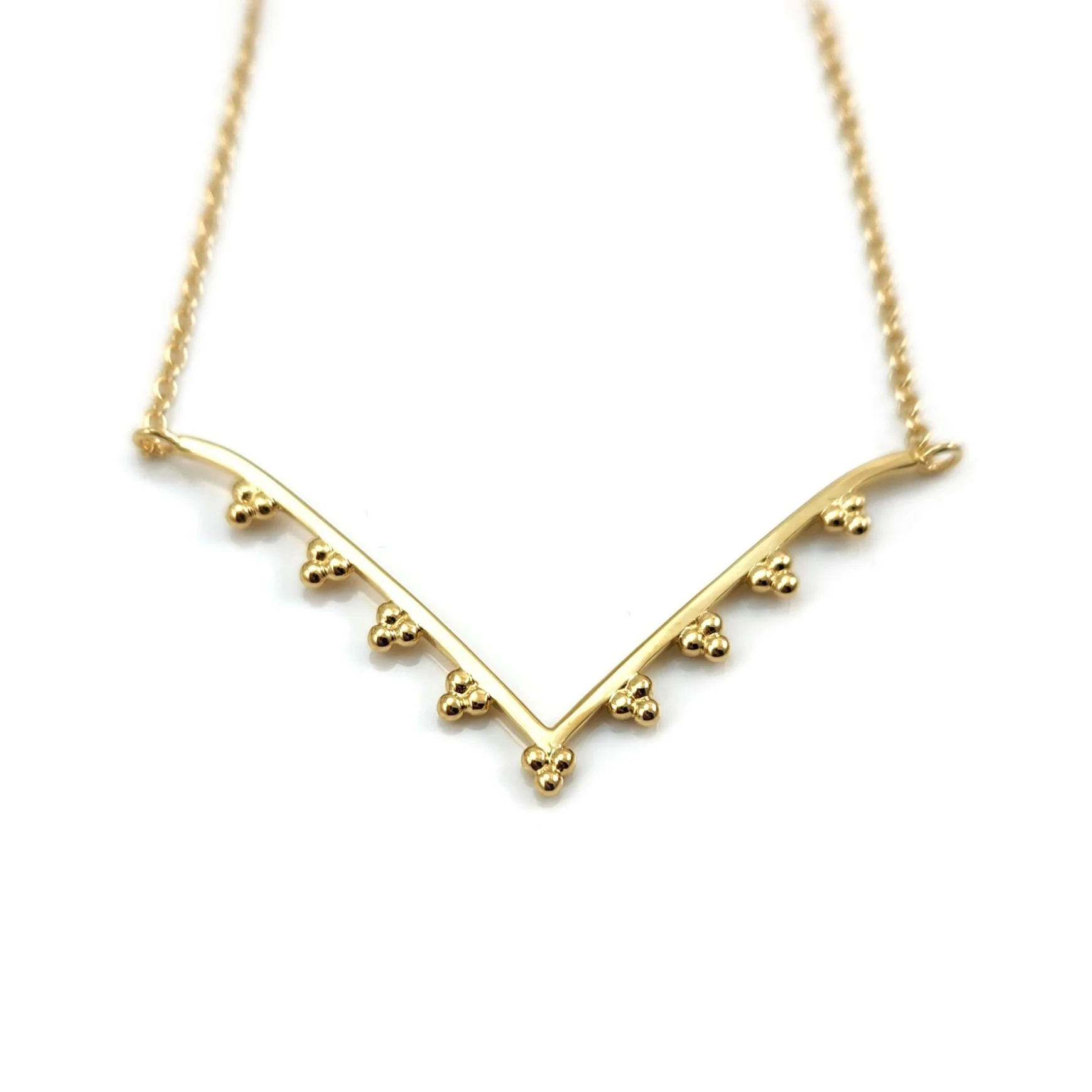 Accented V Necklace - Image 3
