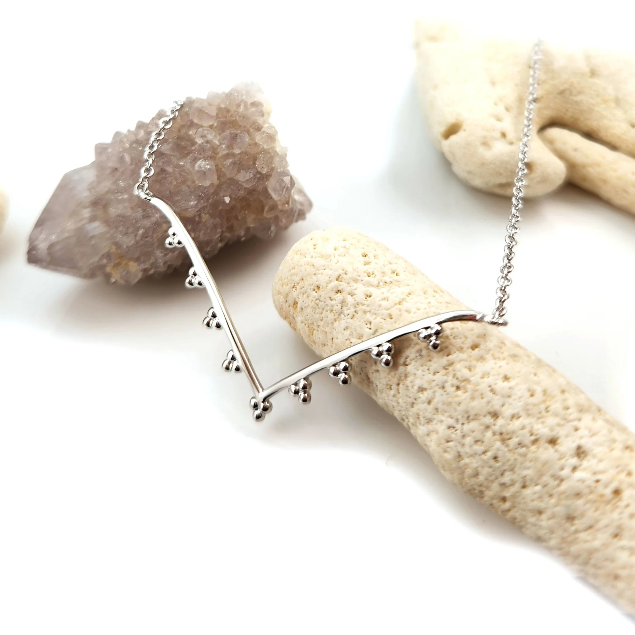 Accented V Necklace - Image 4