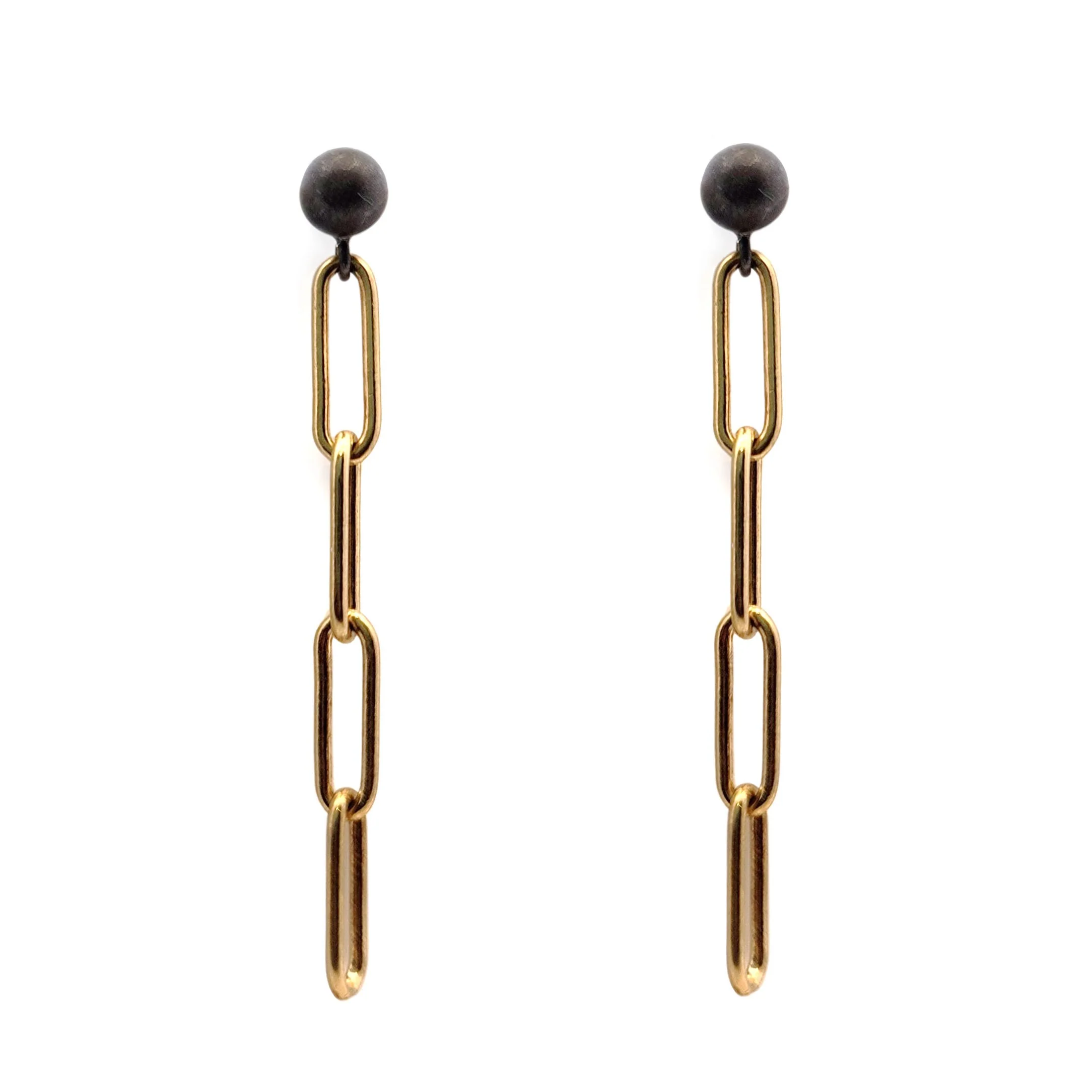 Ball Chain Earrings