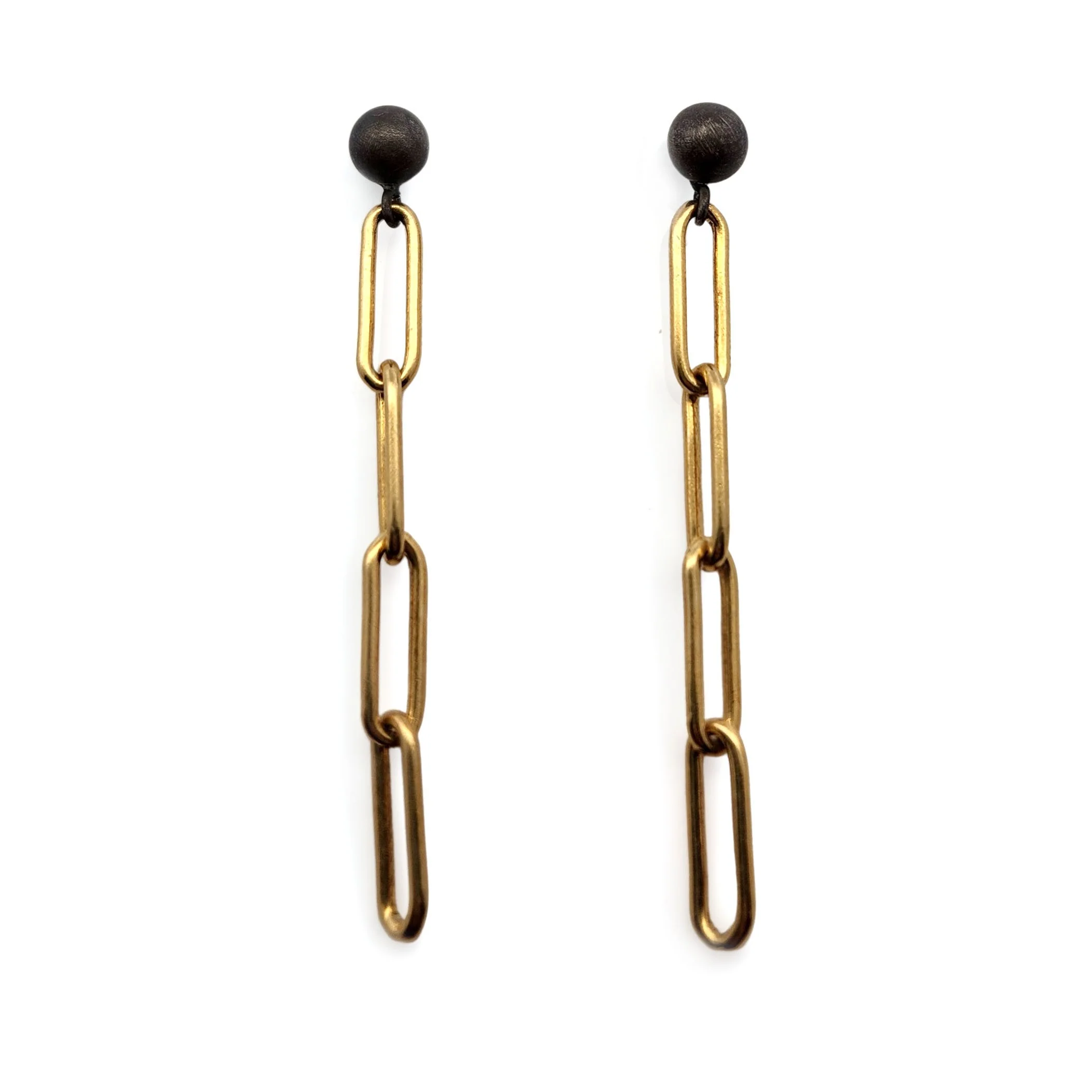 Ball Chain Earrings - Image 3