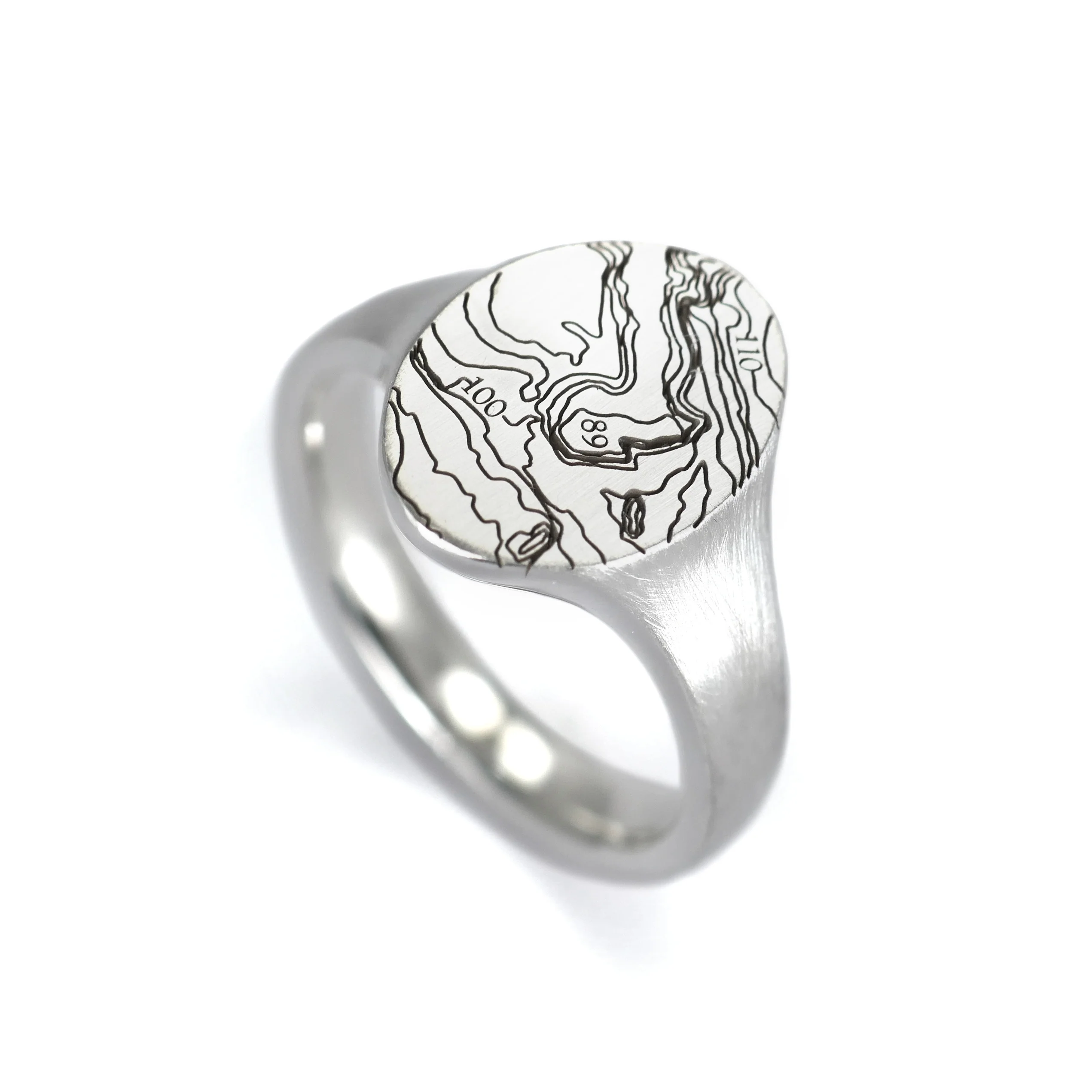 Sterling Silver Belwoods Signet Ring