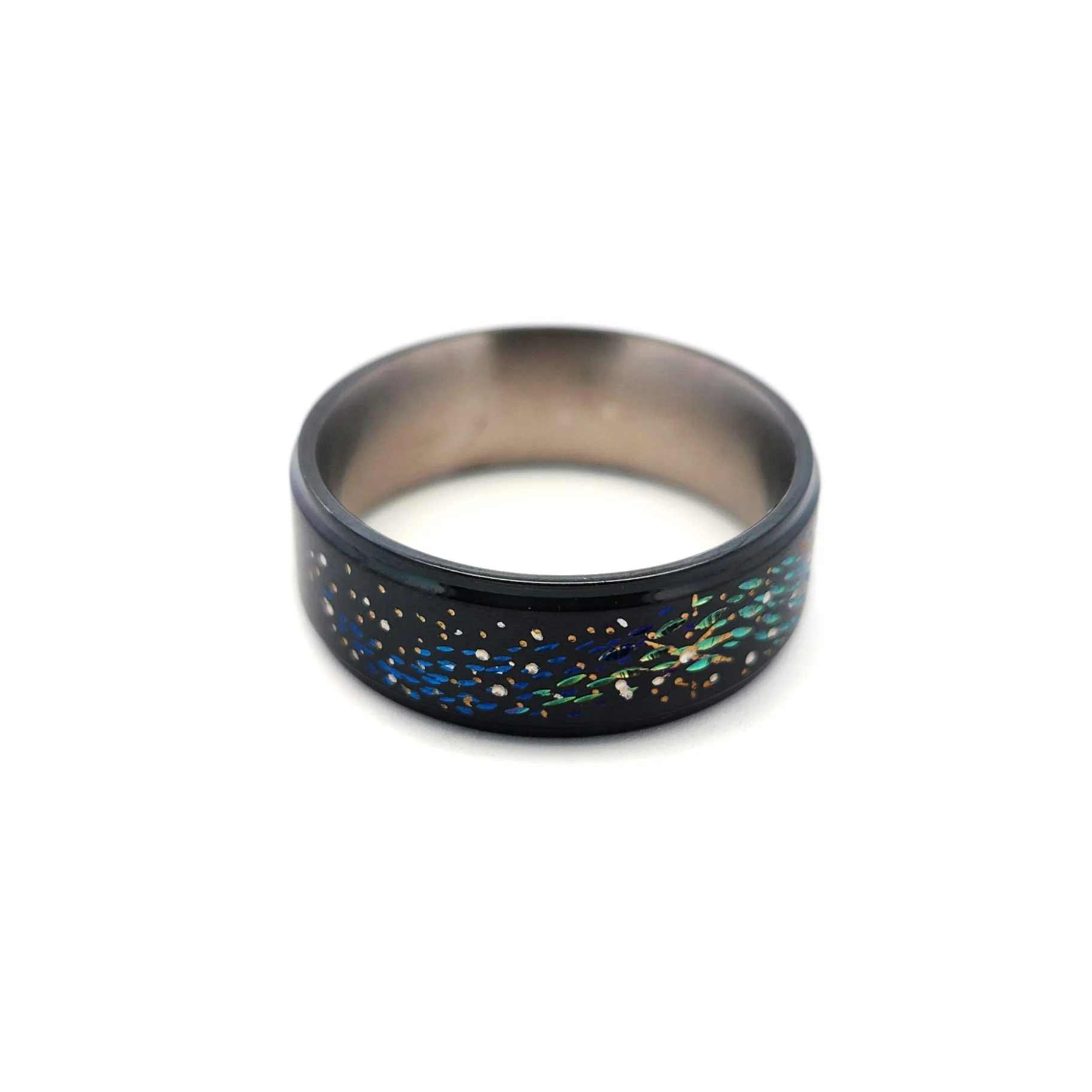 Black Titanium Space Ring - Image 2