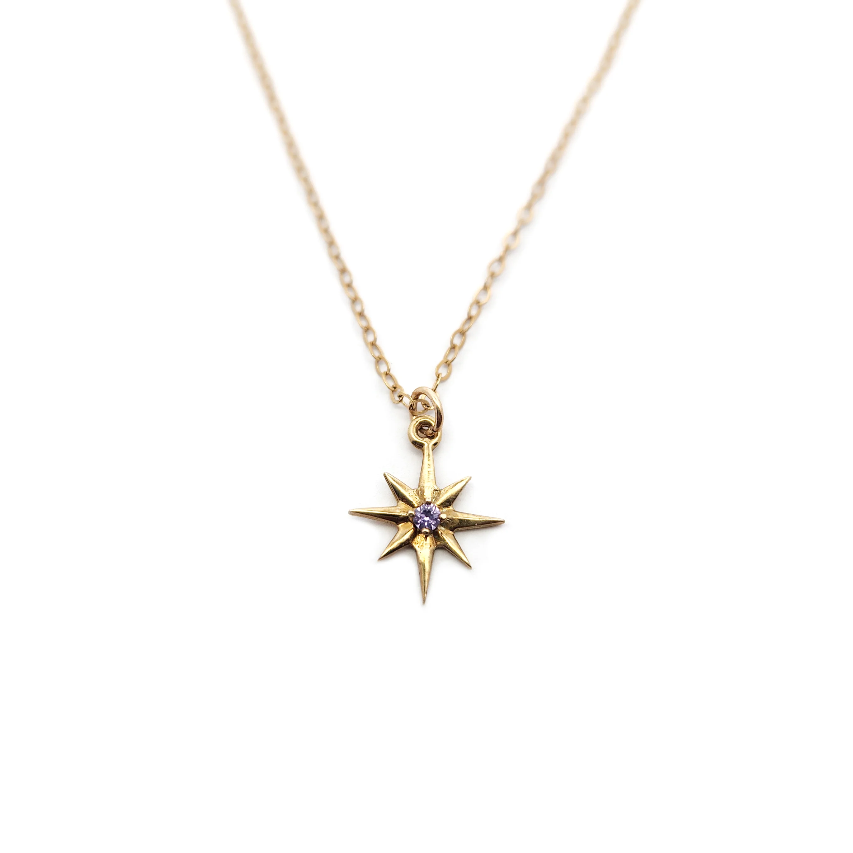 Brass Star Burst Necklaces - Image 7