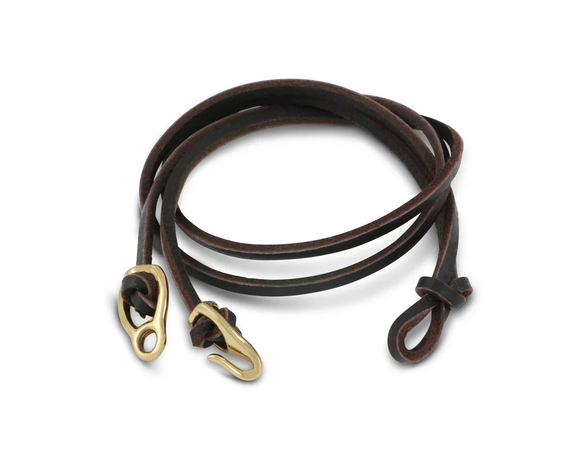 Bronze Cougar Claw Leather Bracelet - Image 2