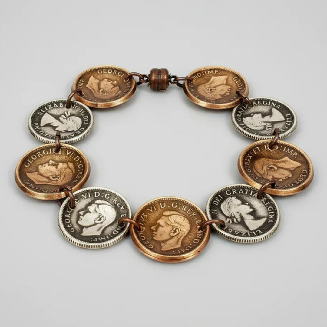 Canadian Mixed Coin Bracelet - Image 2