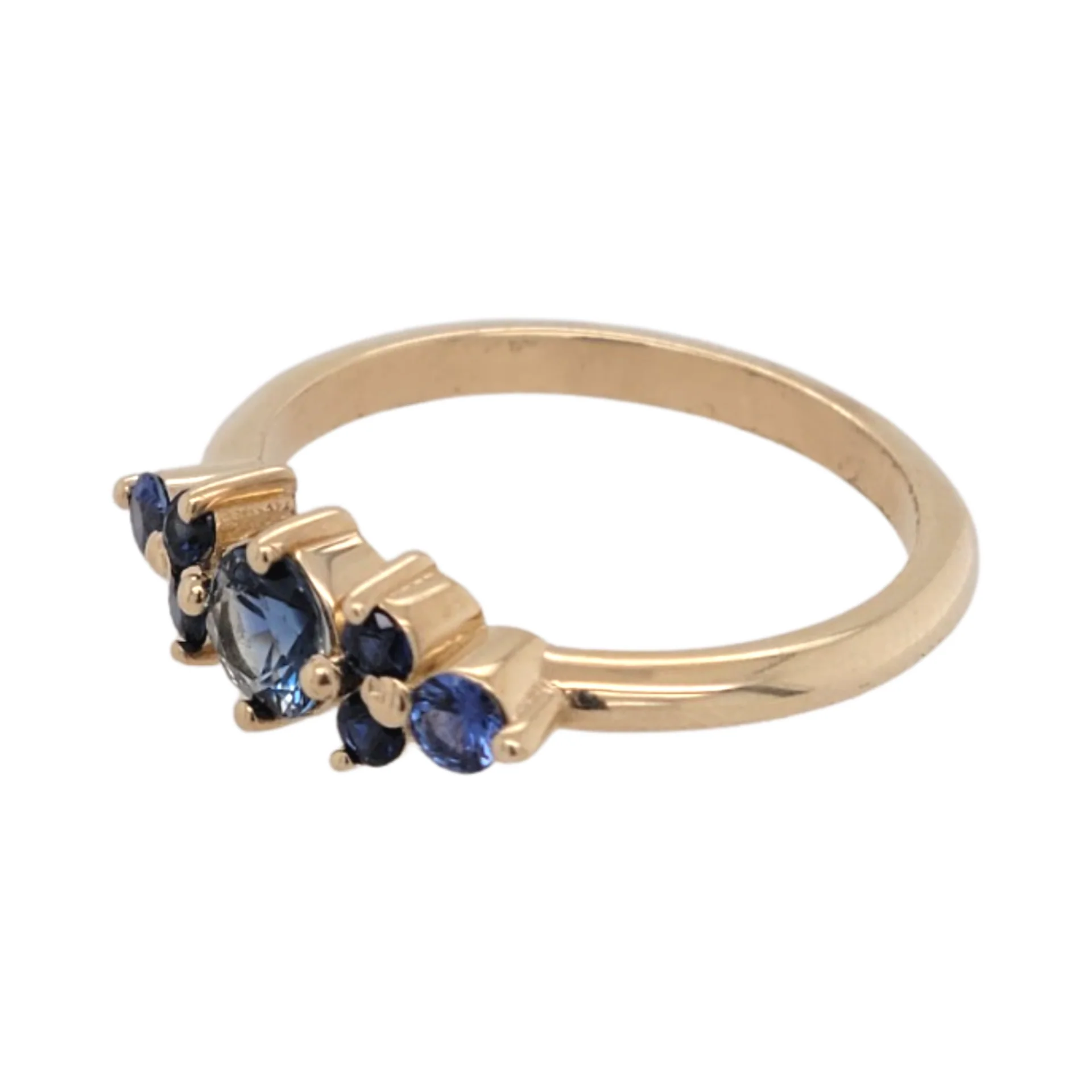 Chiara 7 Blue Sapphire Ring - Image 2