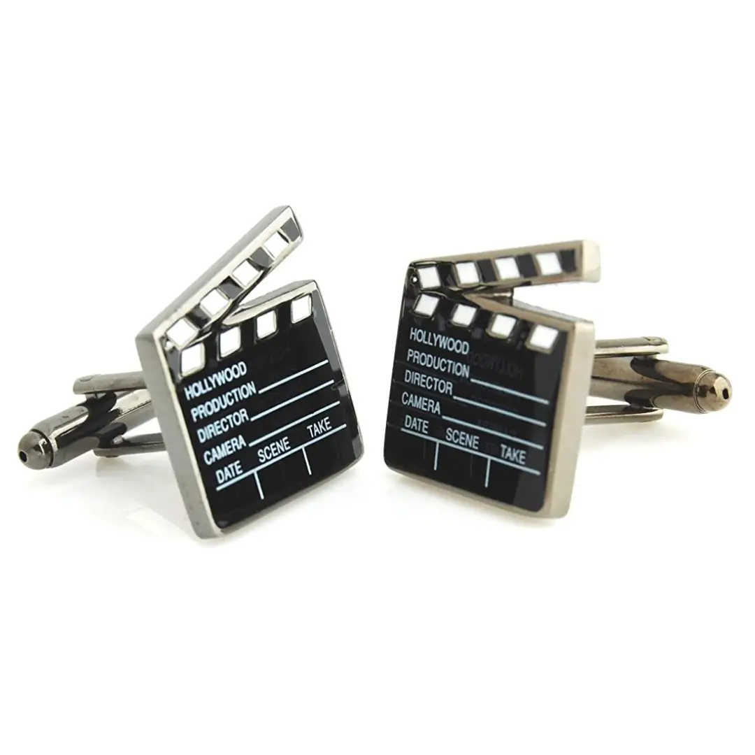 Clapperboard Cufflinks - Image 2