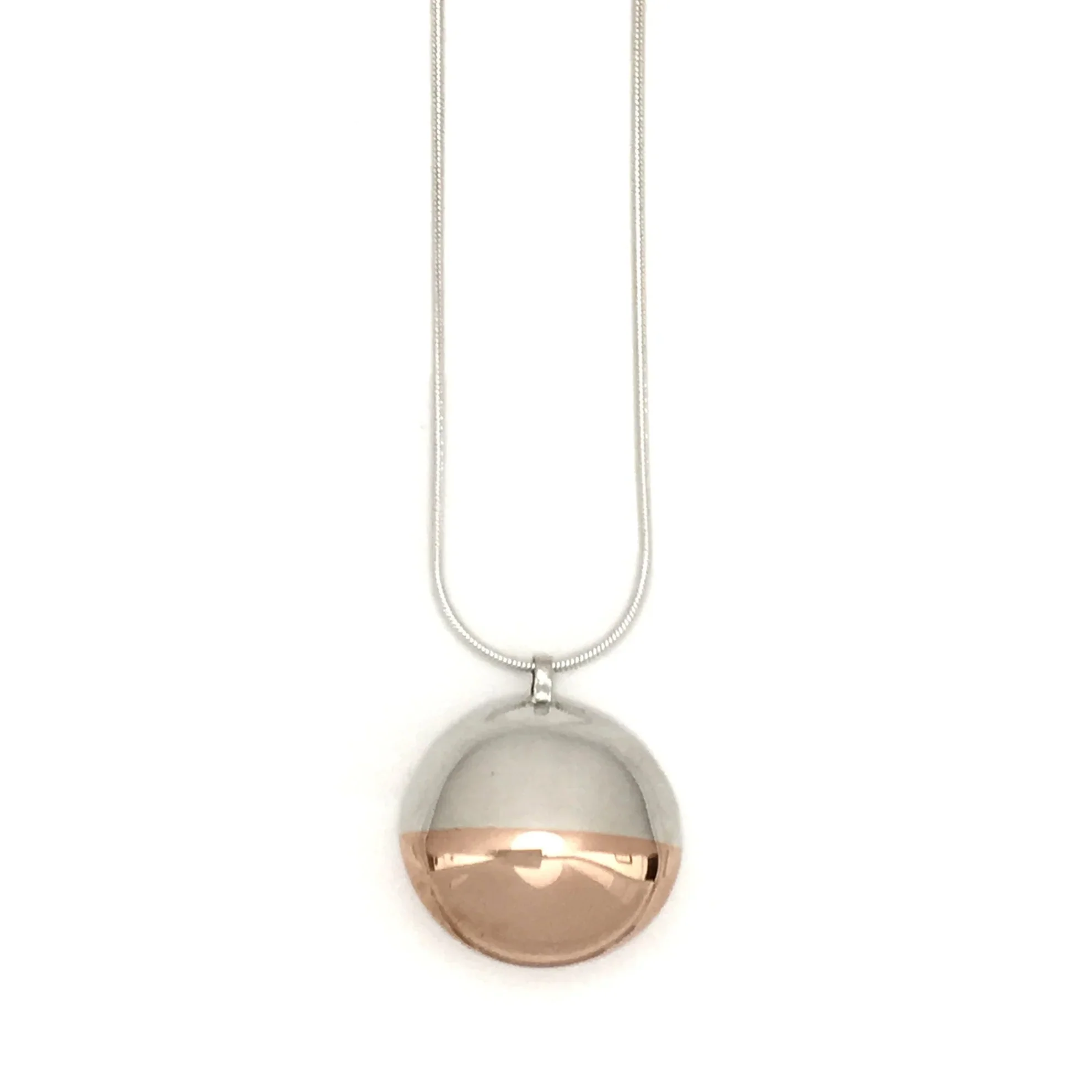 Copper Sphere Dome Pendant