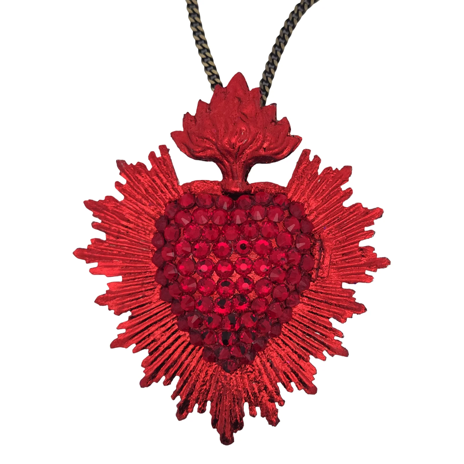 Crystal Heart Necklaces With Lockets - Image 11