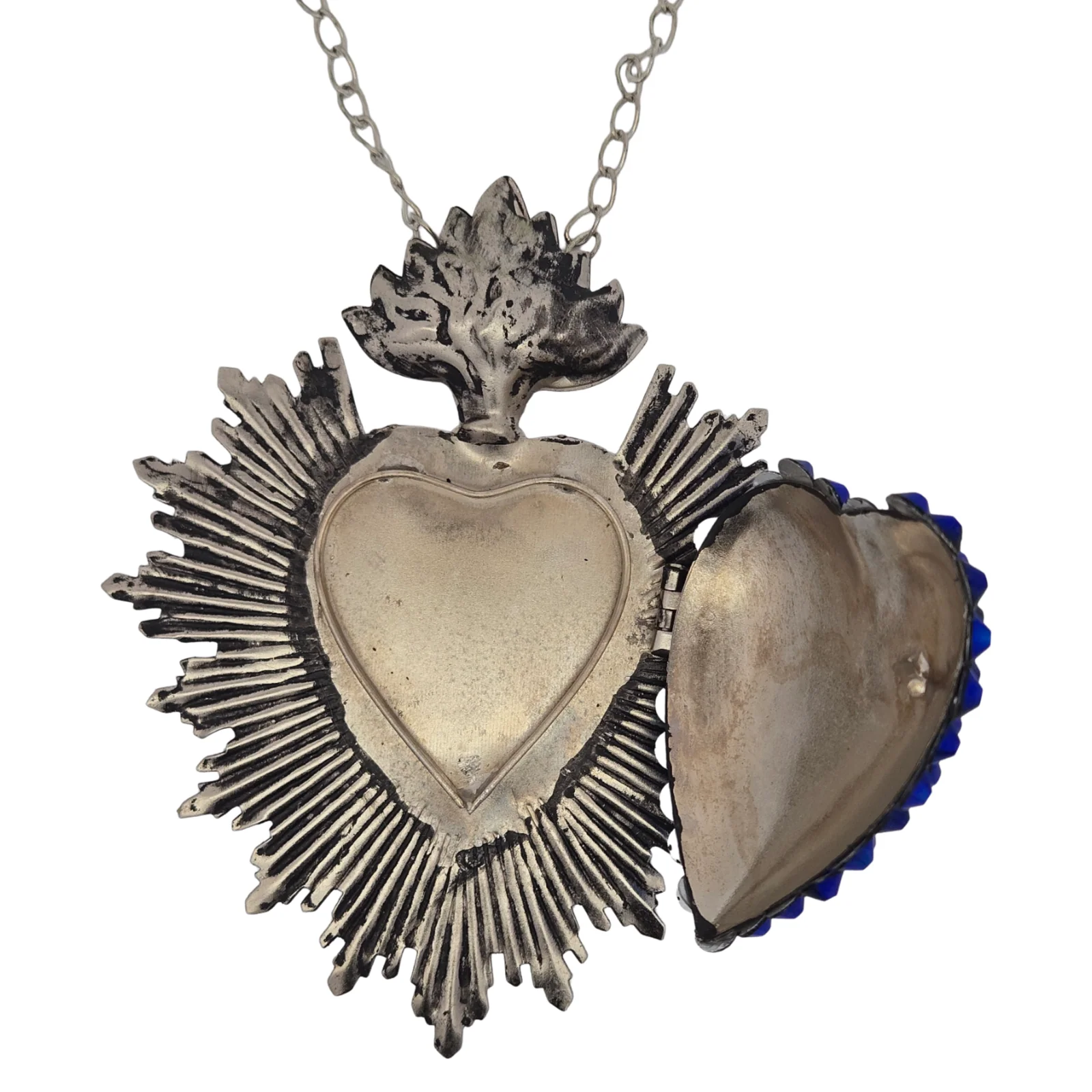 Crystal Heart Necklaces With Lockets - Image 5