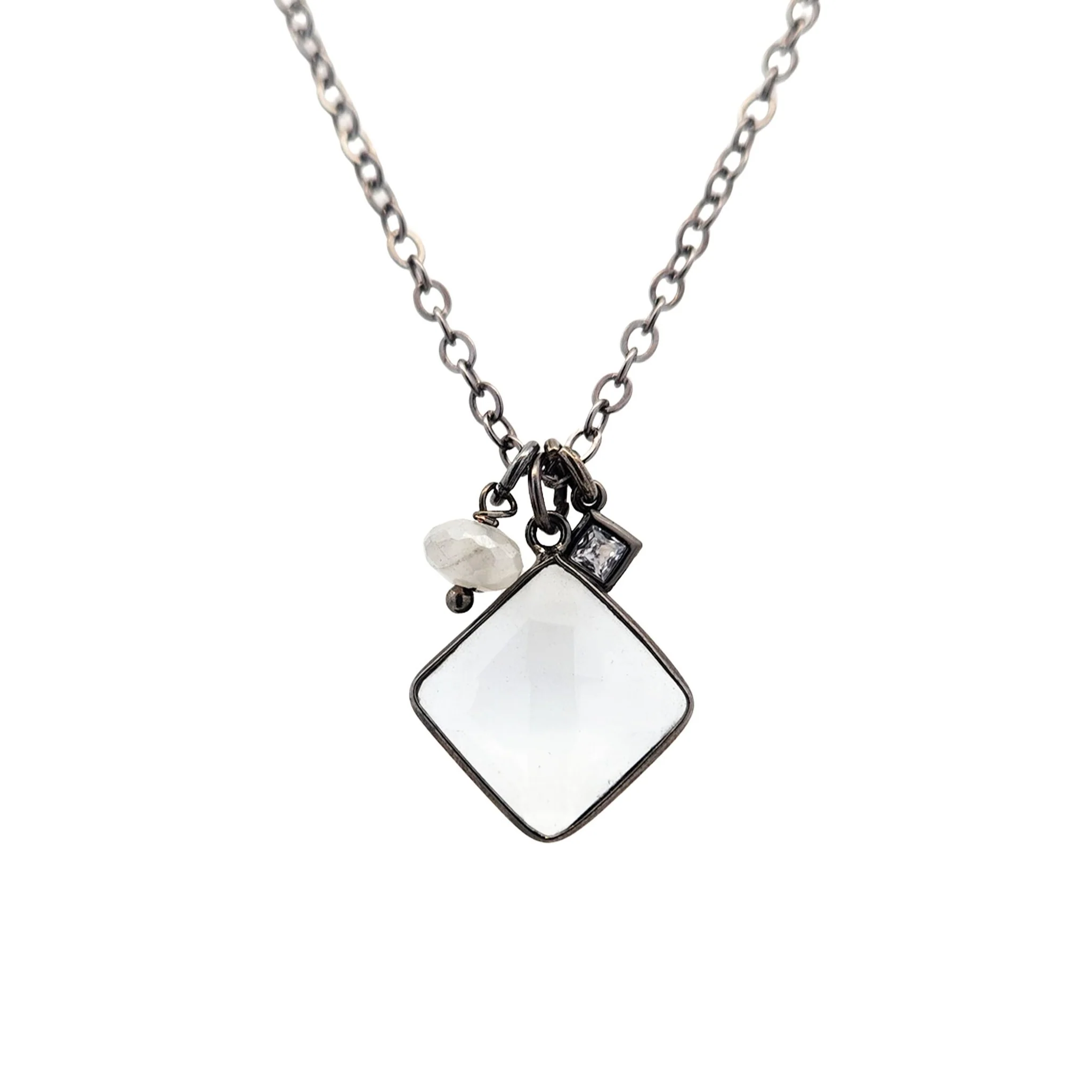 CZ & Charms Pendant