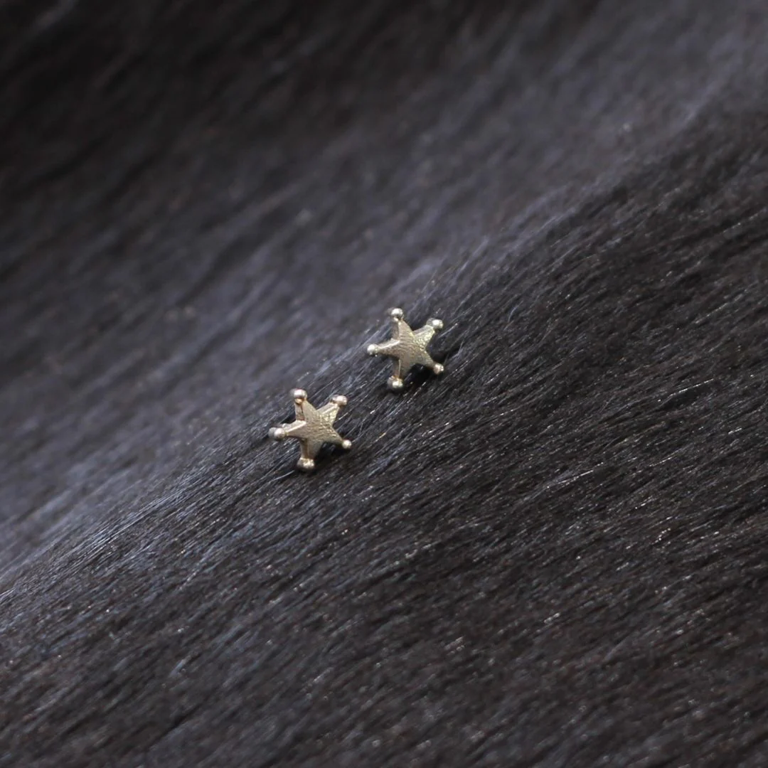 Dotted Star Earrings - Image 2