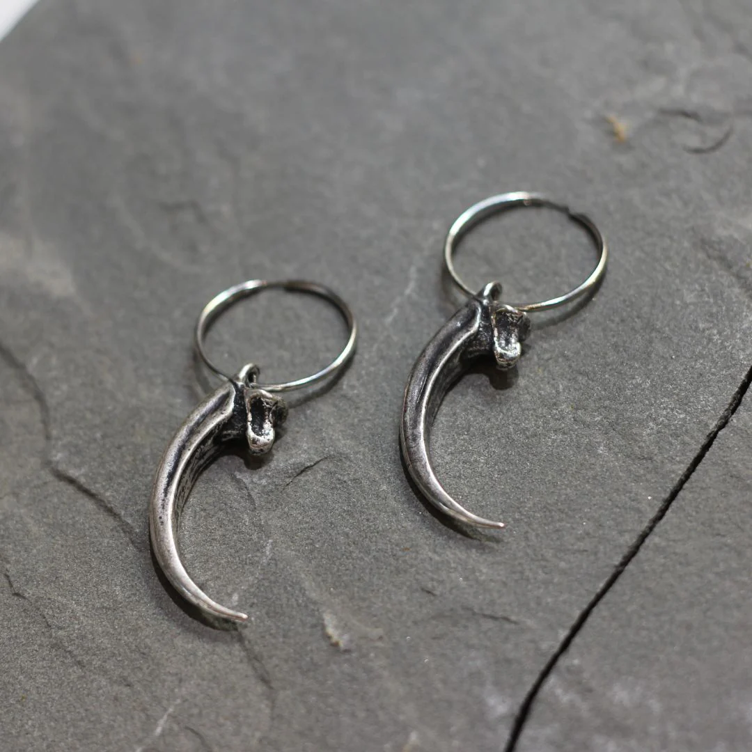 Eagle Talon Hoop Earrings - Image 3