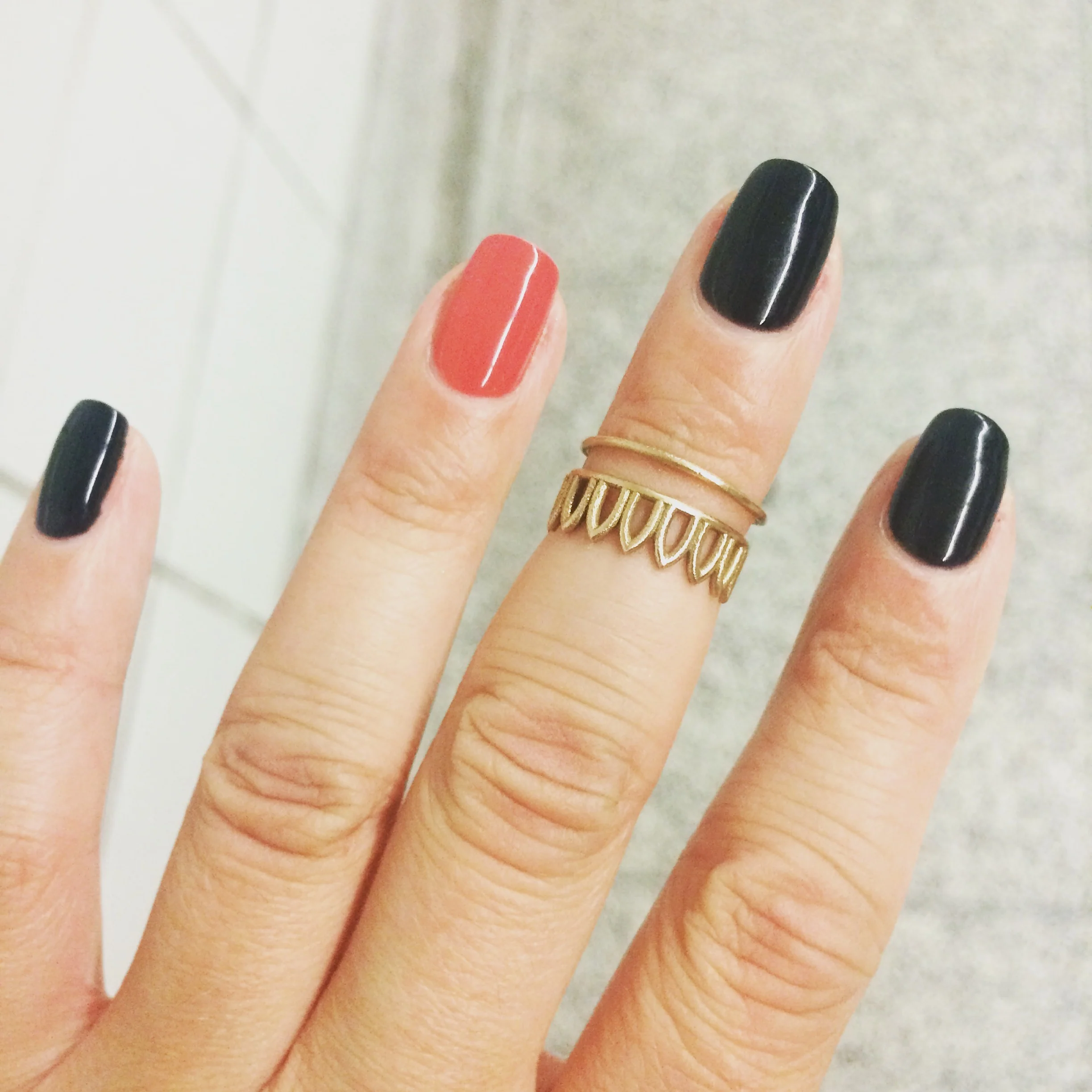 Floral Midi Ring - Image 2