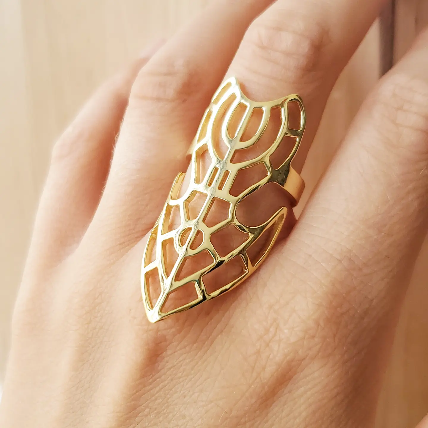 Full Finger Armour Ring - Image 2
