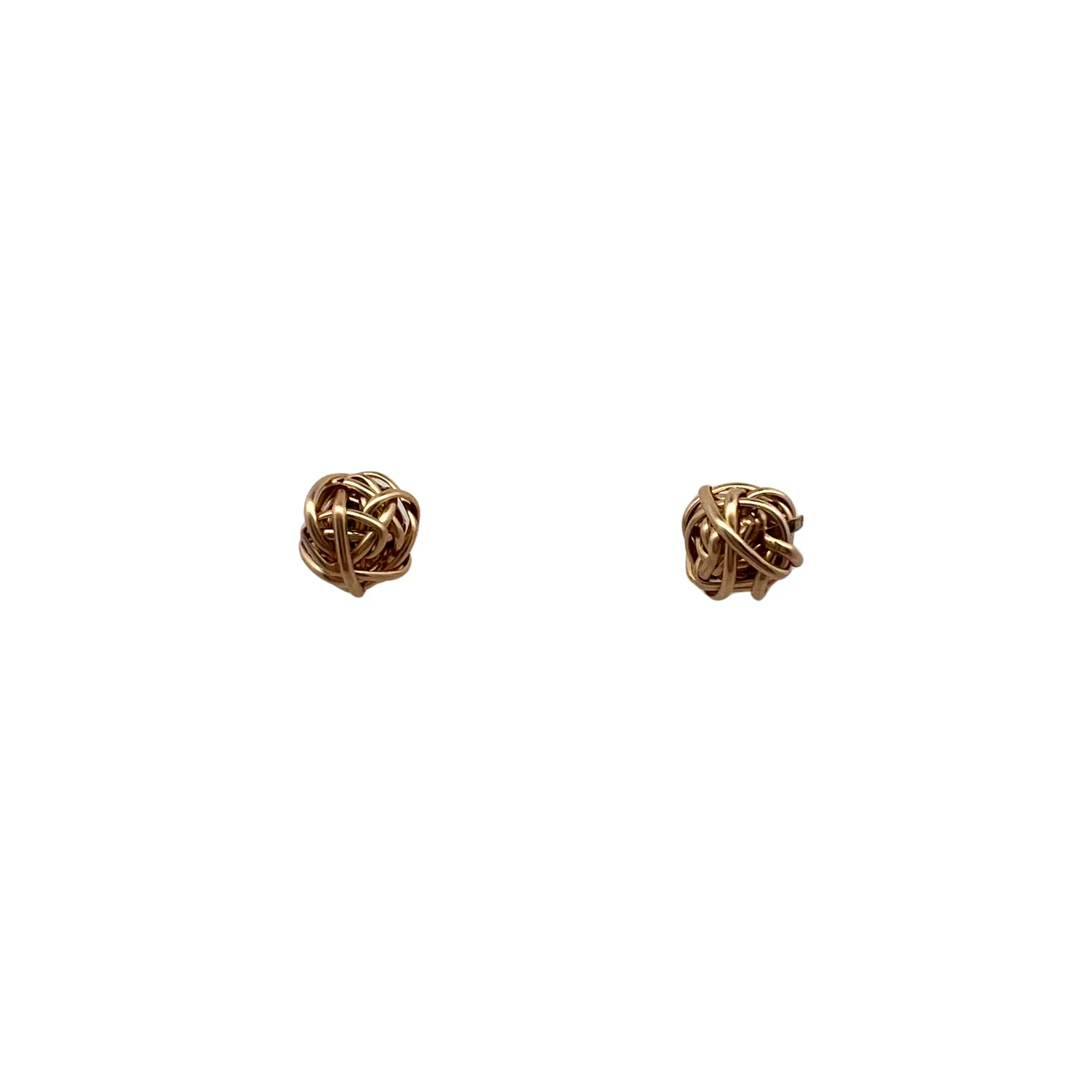 Gold-Filled Ball Twist Studs