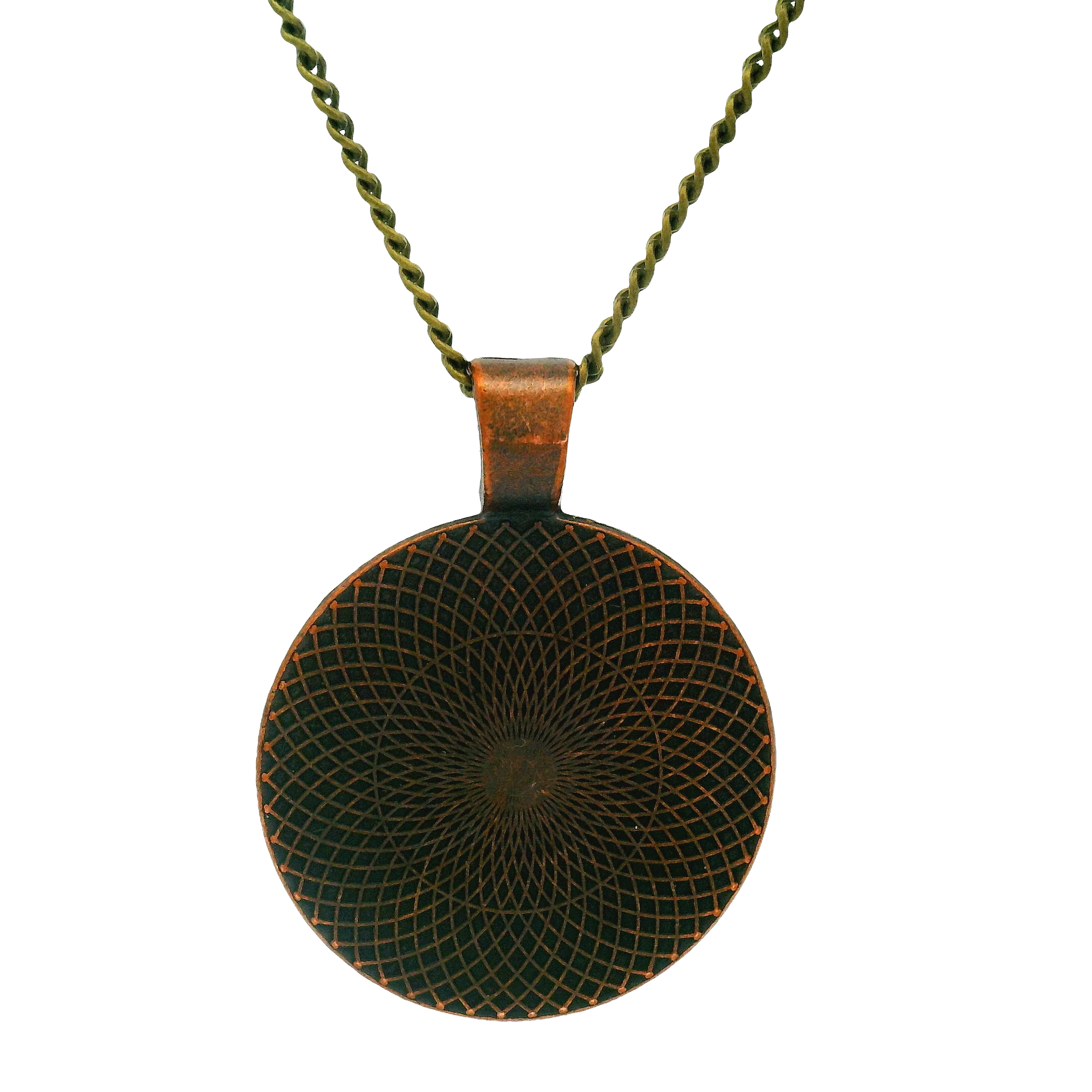 Hand Embroidered Floral Medley Pendant - Image 4