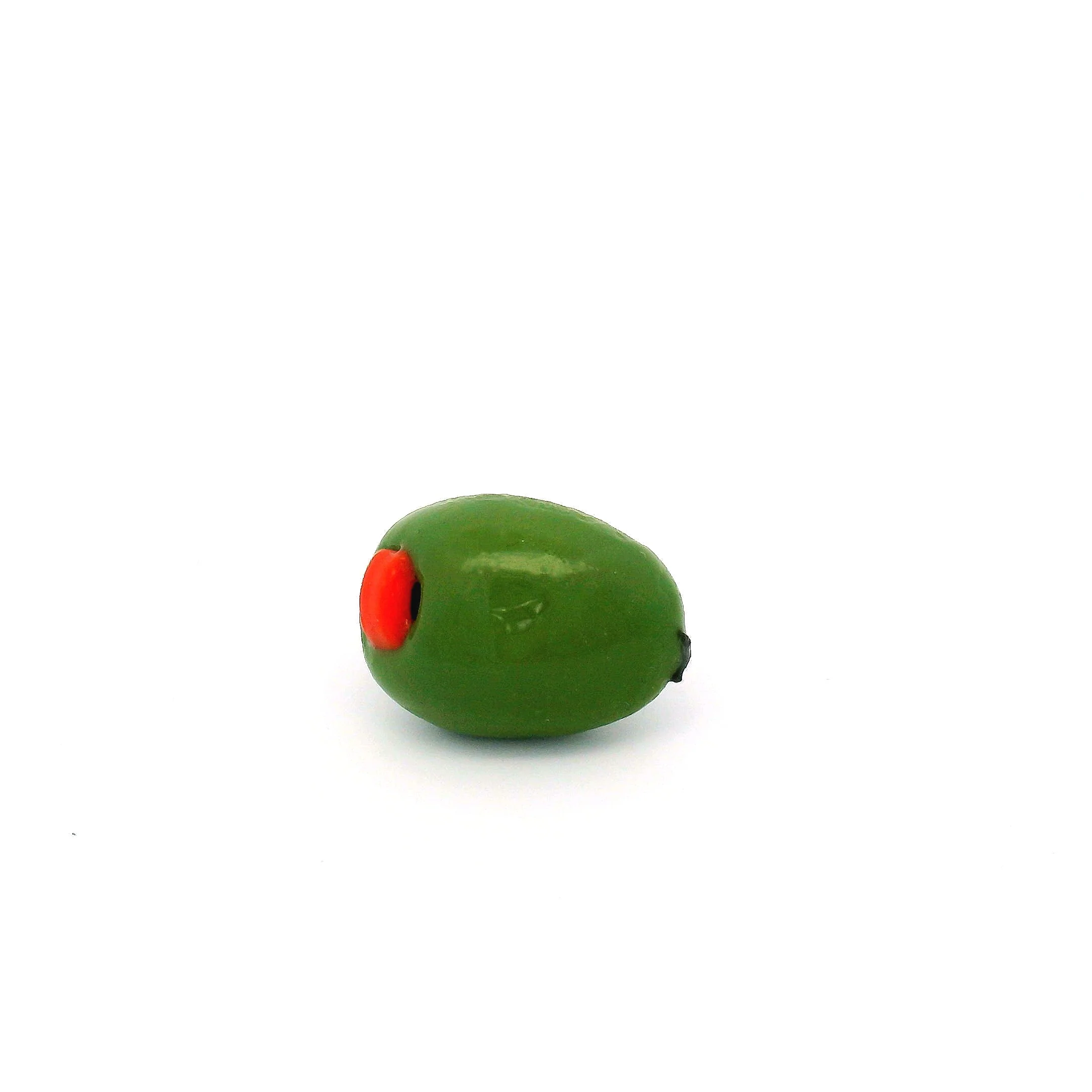 Handmade Green Olive Pin