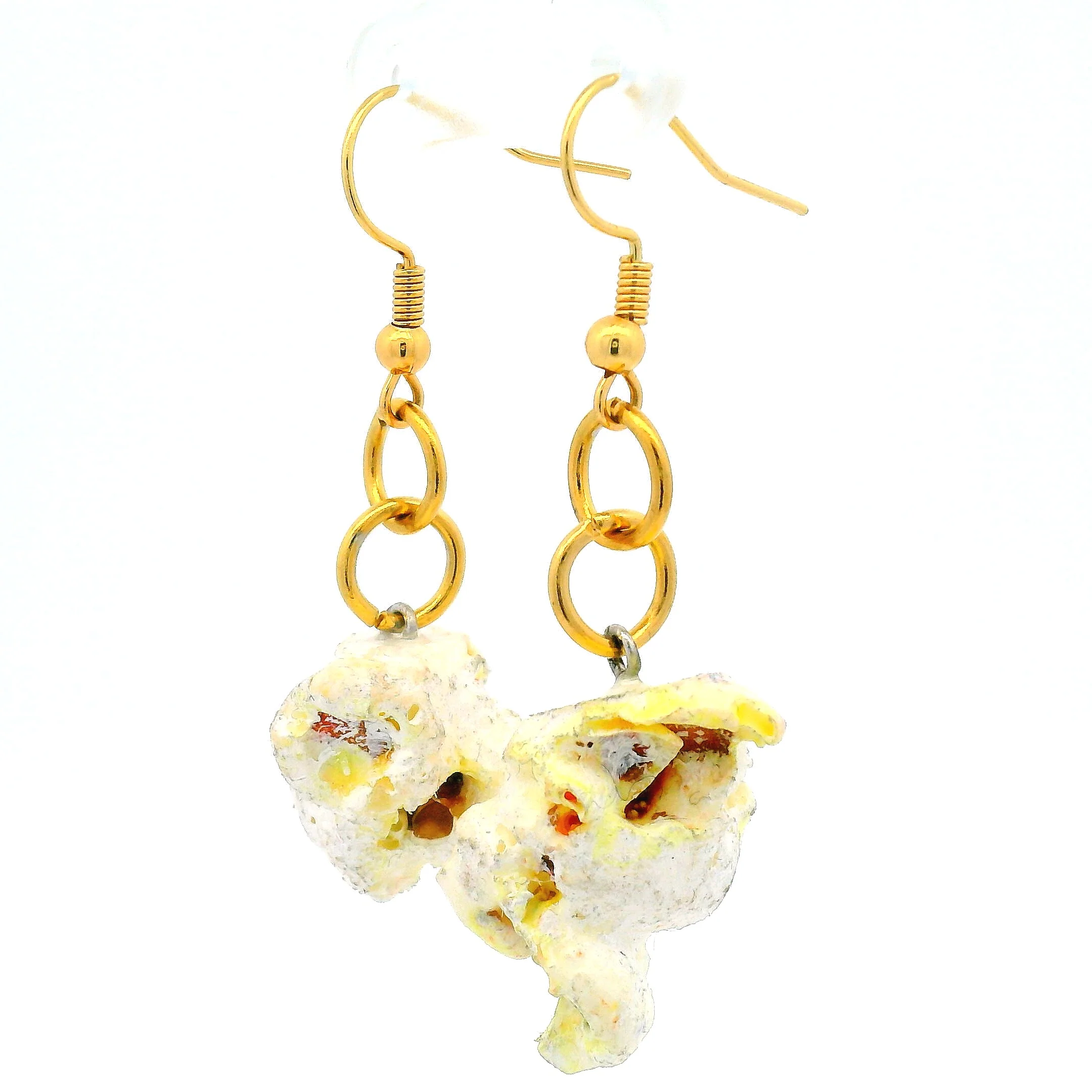 Handmade Popcorn Earrings - Image 2