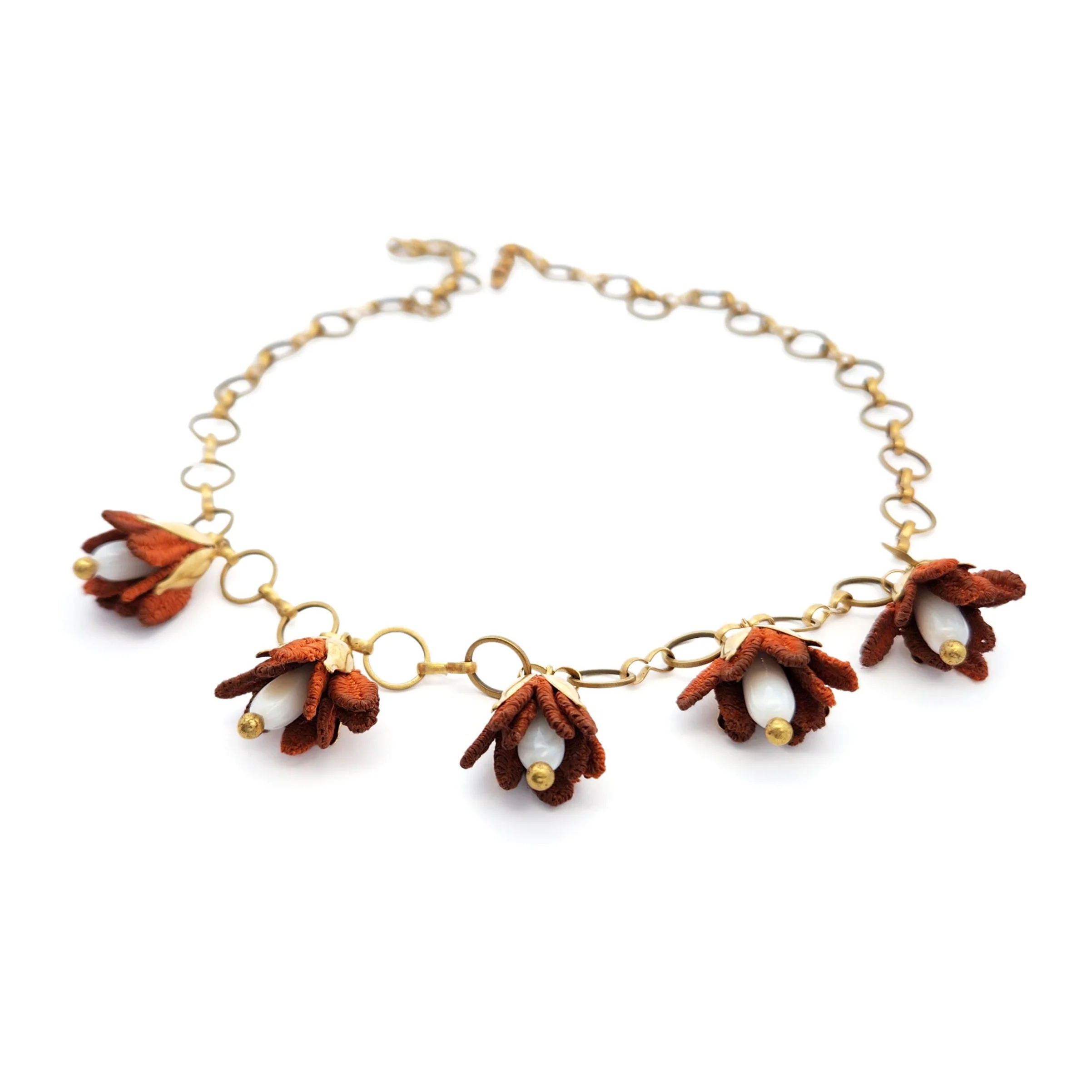 Jasmine Floral Lace Necklace - Image 2