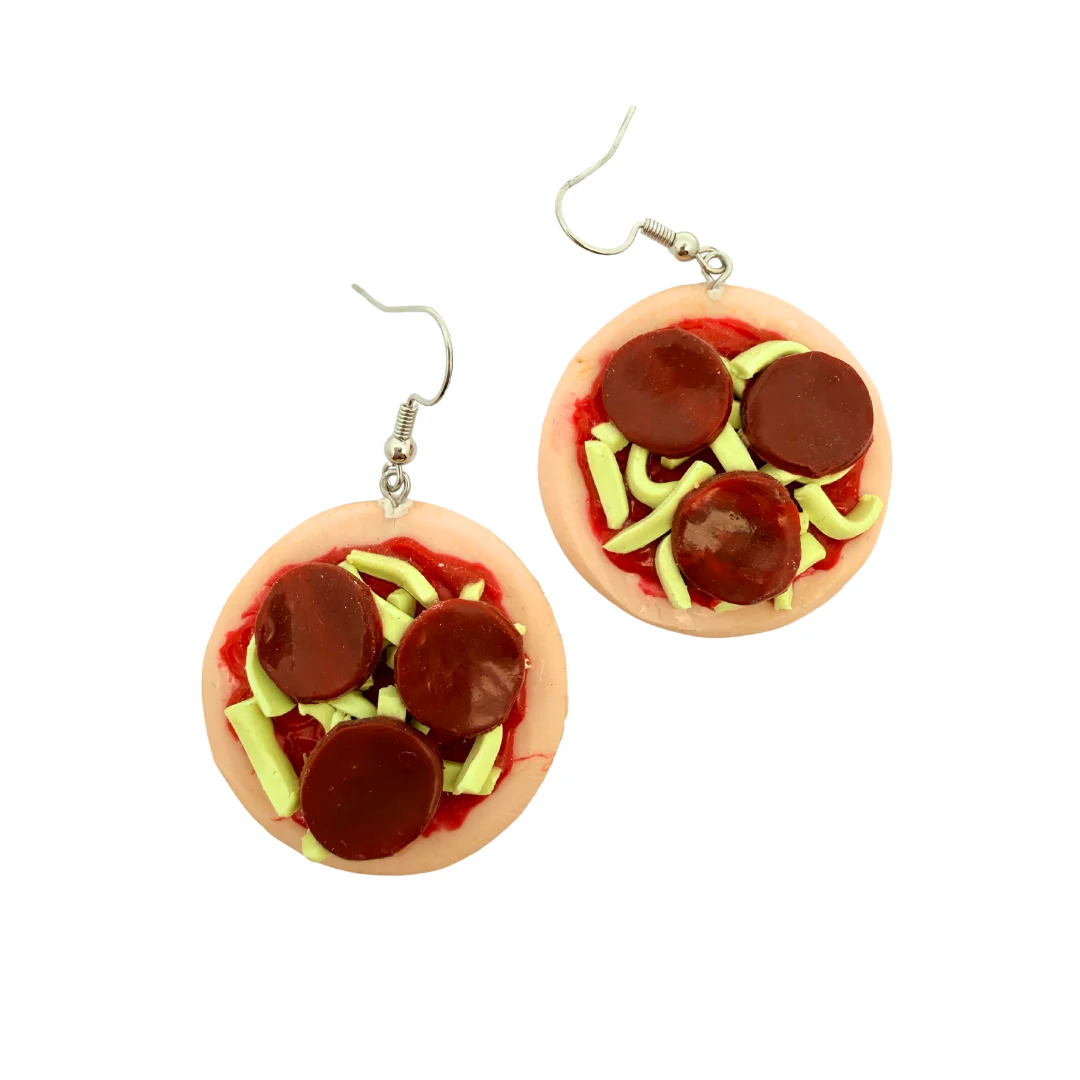 Large Pizza Lunchable Earrings