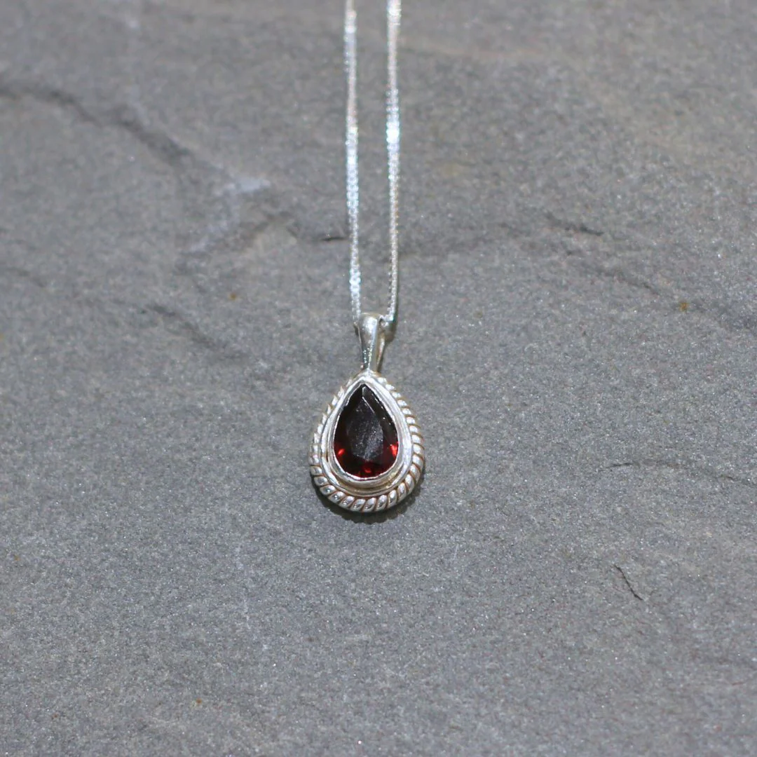 Mini Gemstone Necklace - Image 5