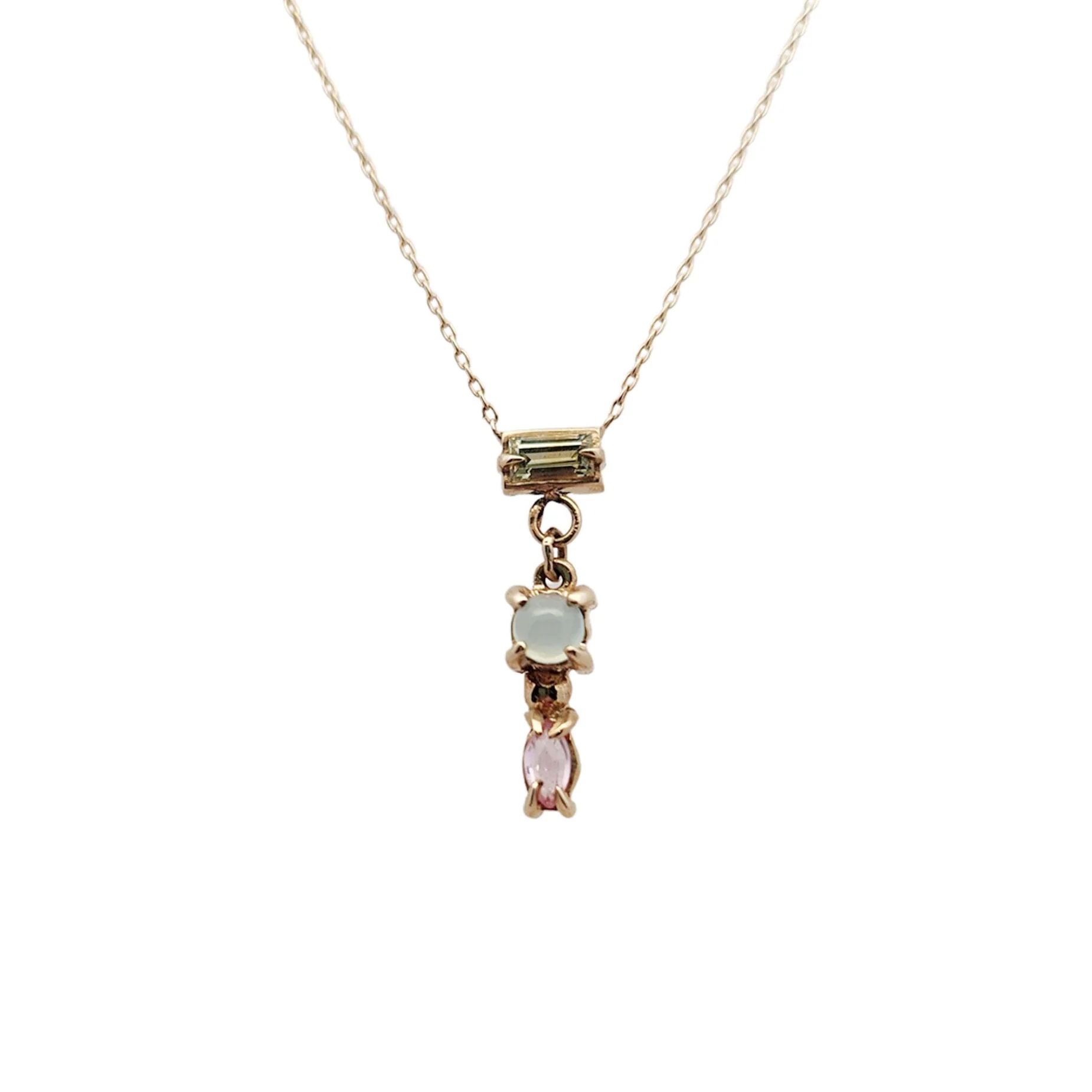Montana Parti Sapphire Cluster Pendant