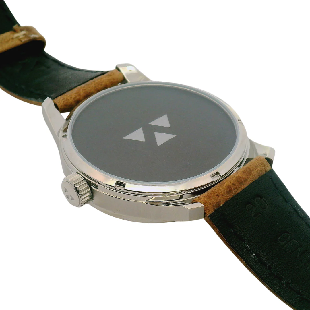 Mother of Pearl Brown Leather Watch - Image 7