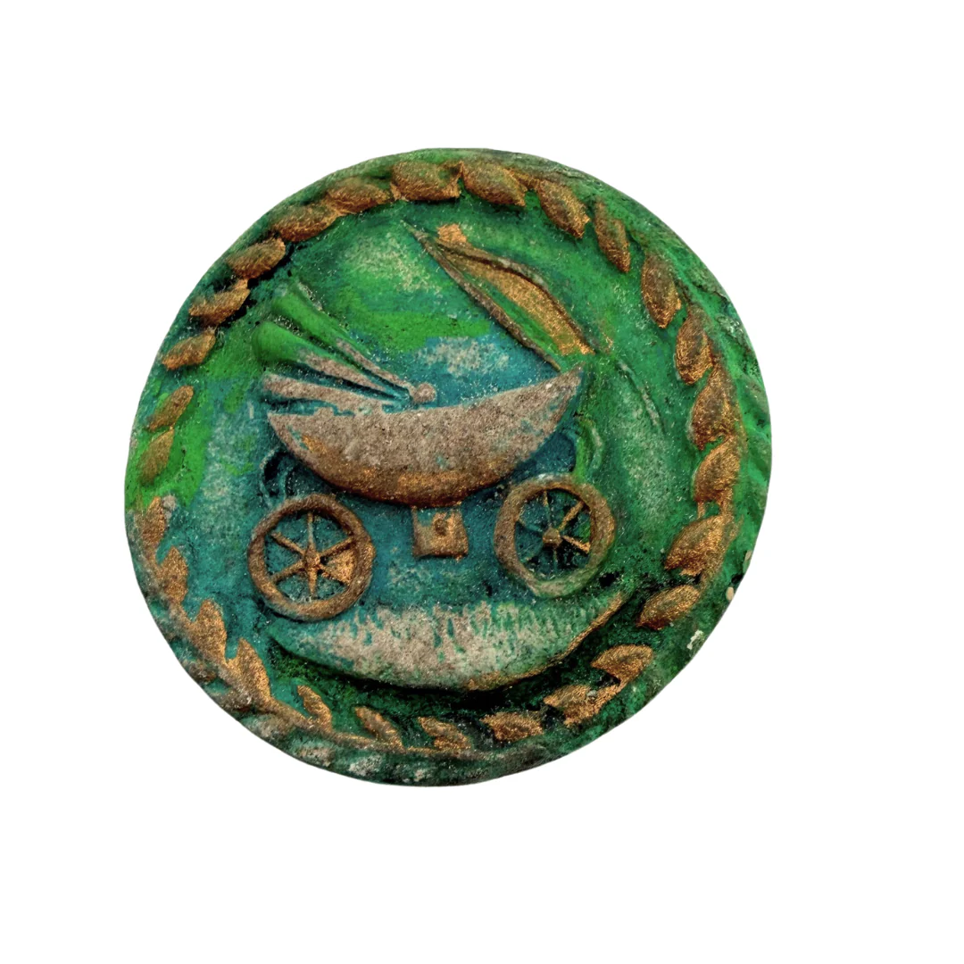 Papercast Brooch Small