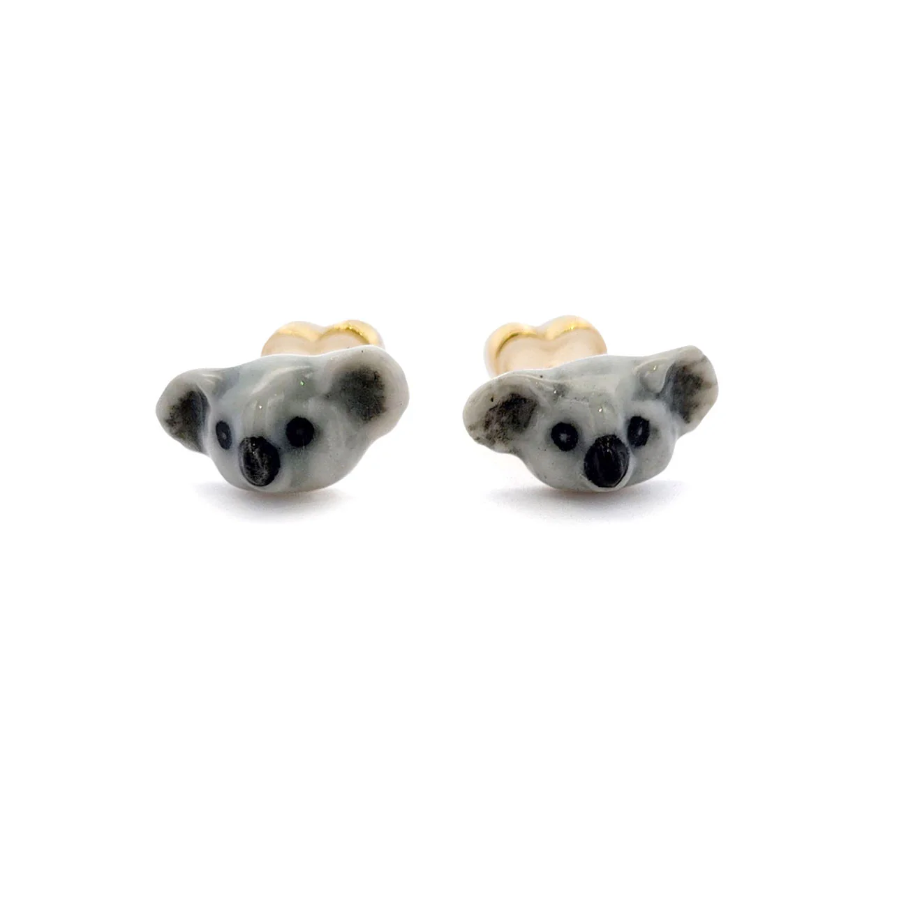 Porcelain Koala Studs