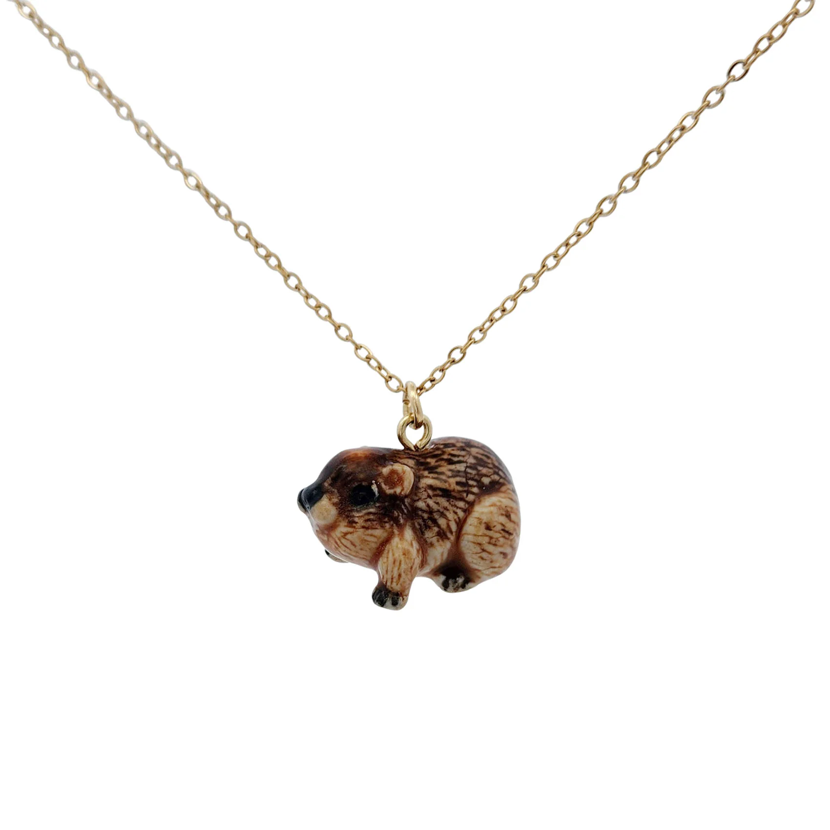 Porcelain Lemming Pendant