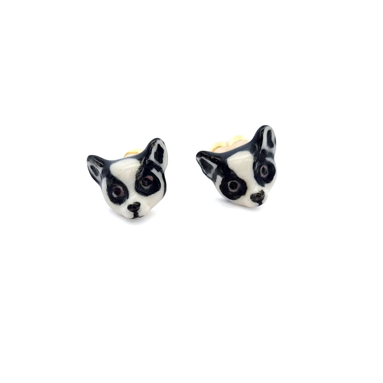 Porcelain Lemur Studs - Image 2