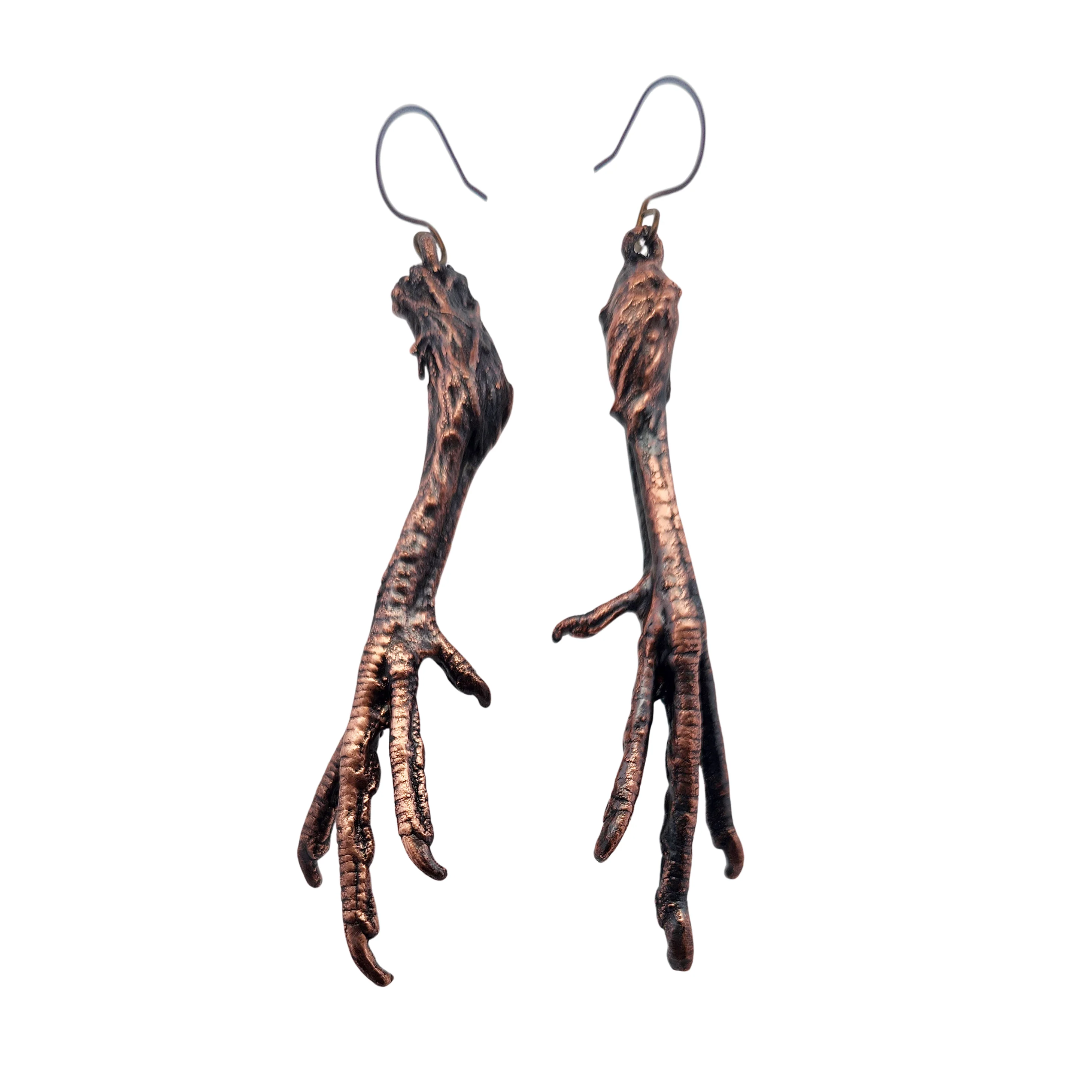 Quail Foot Earrings - Image 3