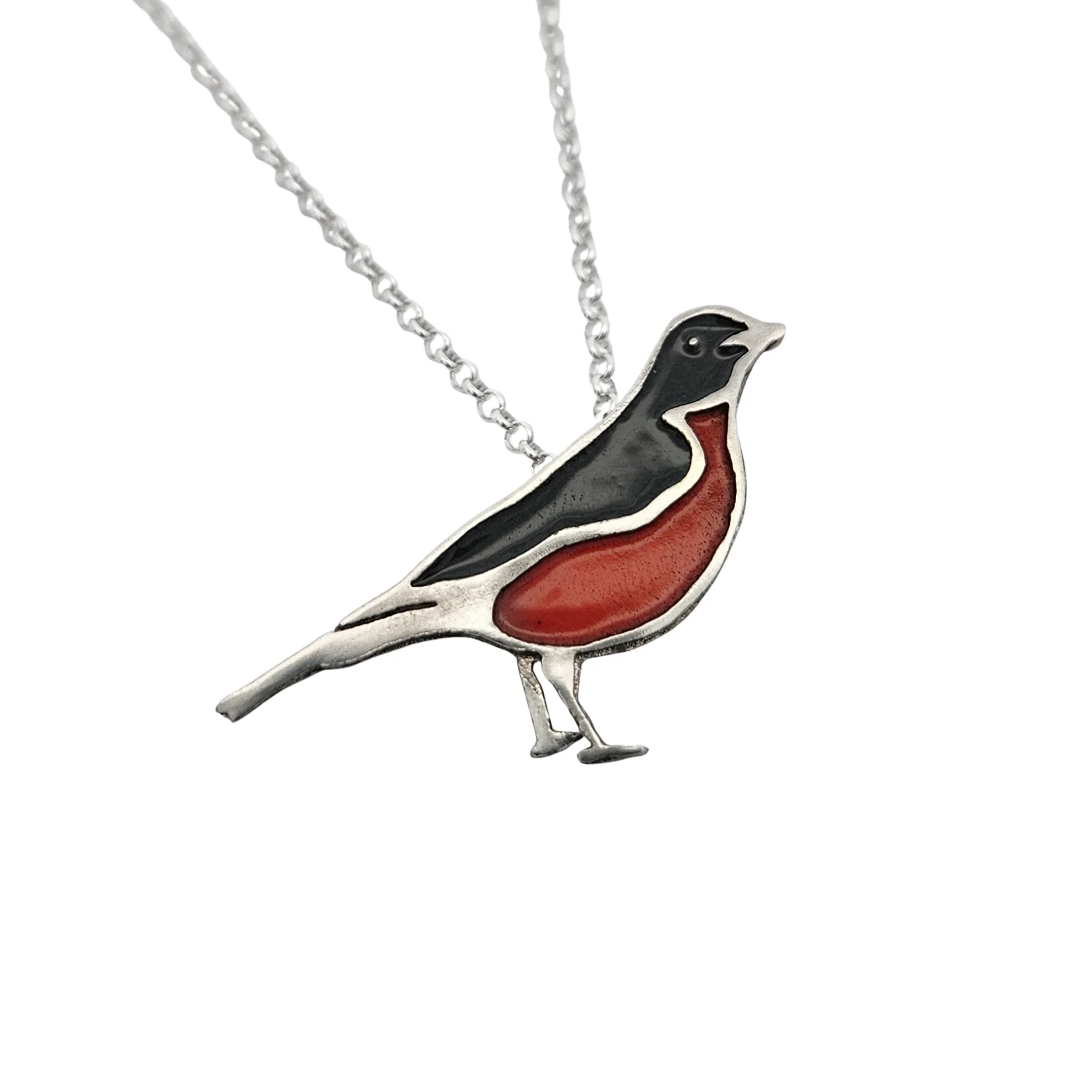 Robin Bird Necklace - Image 3
