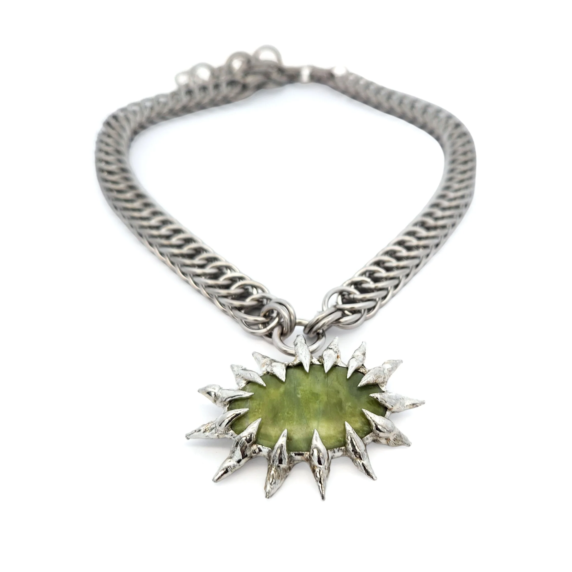 Serpentine Chain-Link Necklace - Image 2