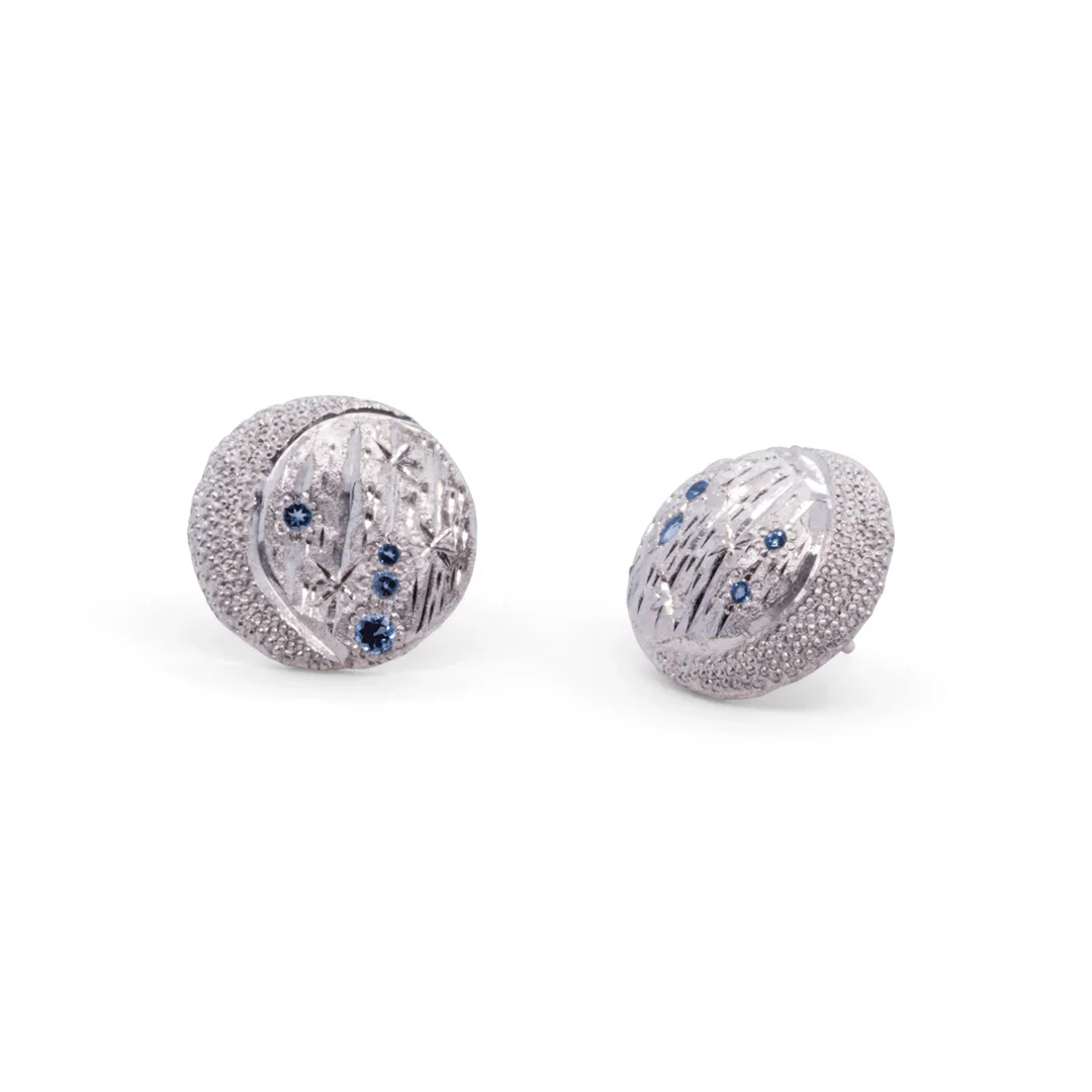 Silver Celestial Earrings - Image 2