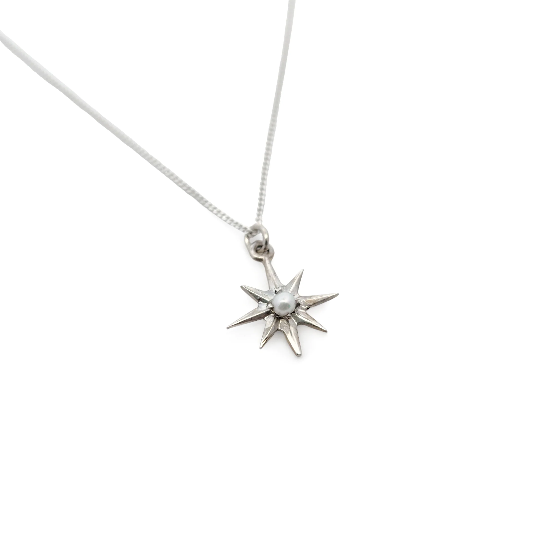Silver Star Burst Necklaces - Image 2