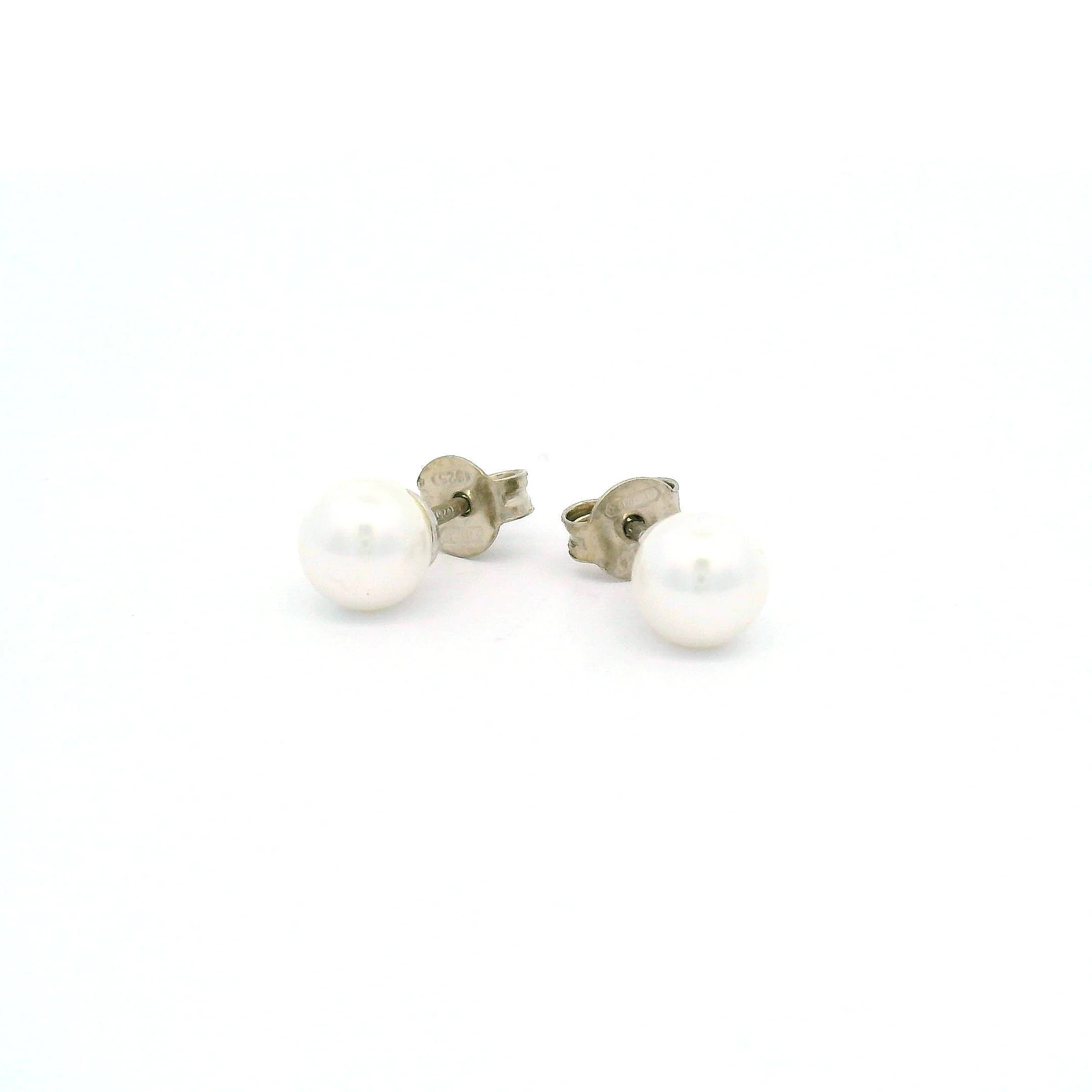 Small Pearl Stud Earrings