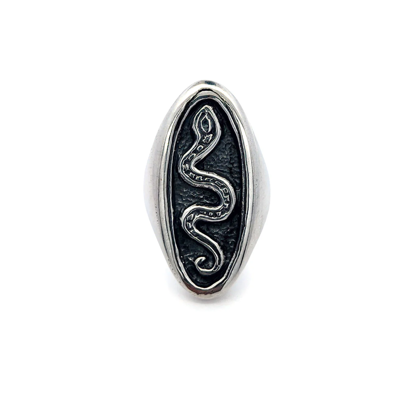Snake Signet Ring - Image 2