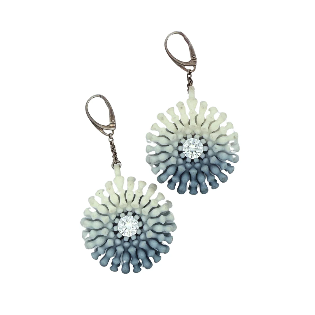 Snowflake Bubble Earrings