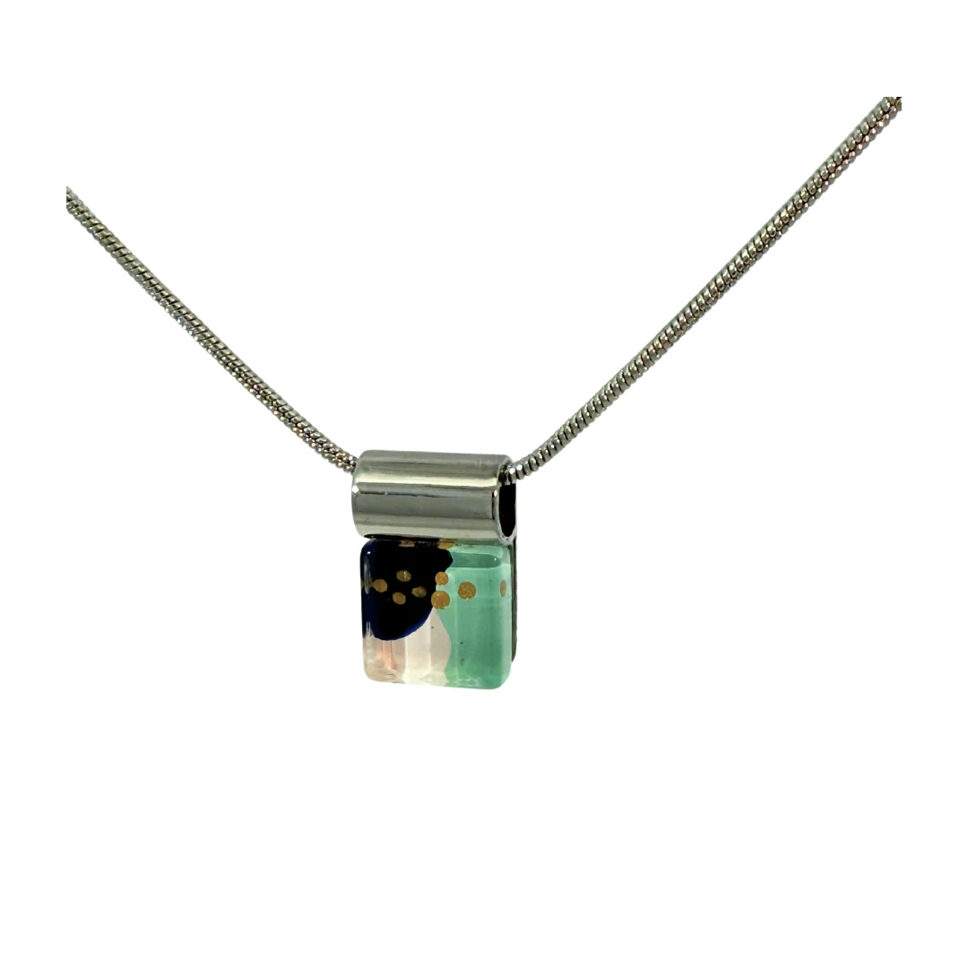 Square Glass Pendant