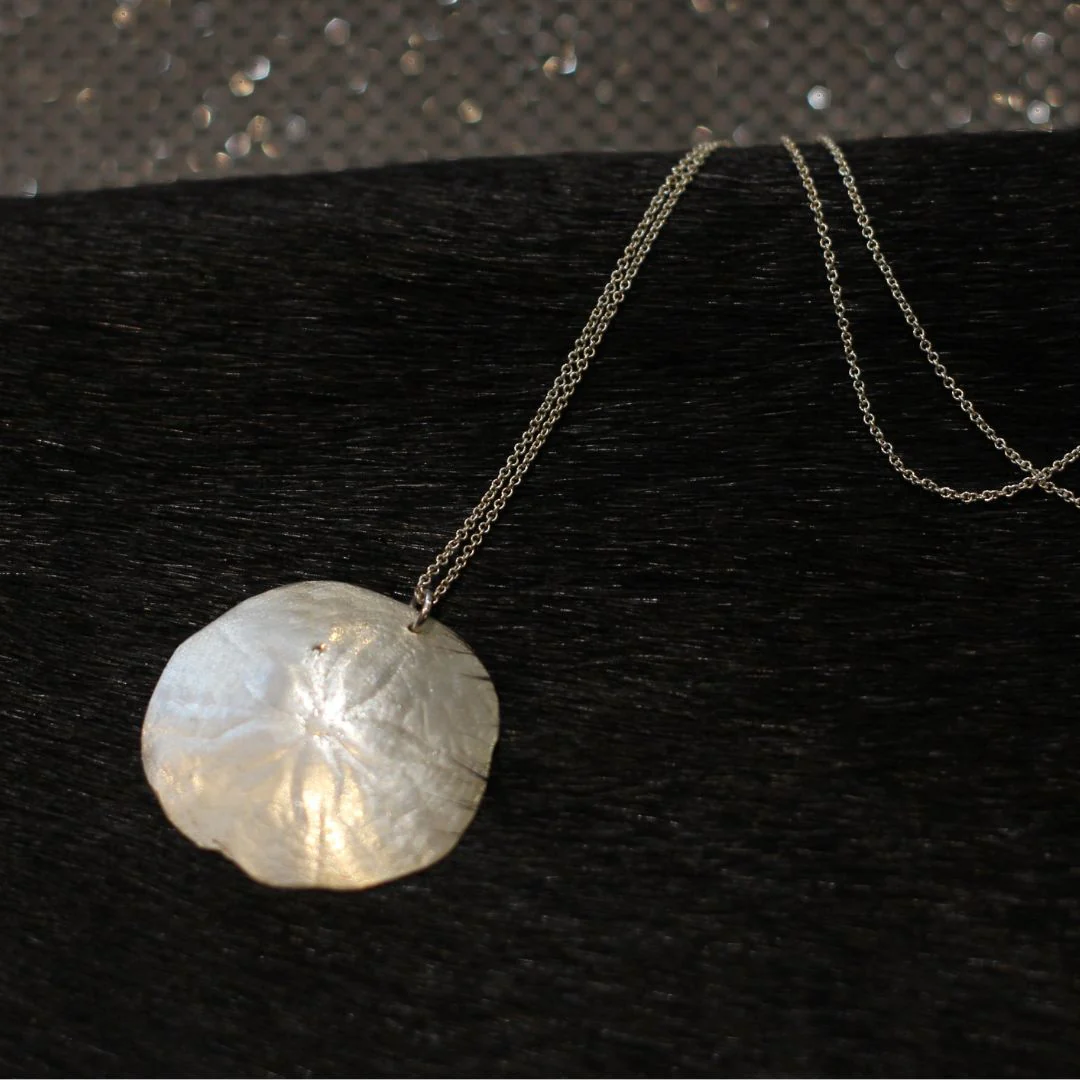 Sterling Silver Sand Dollar Necklace - Image 2