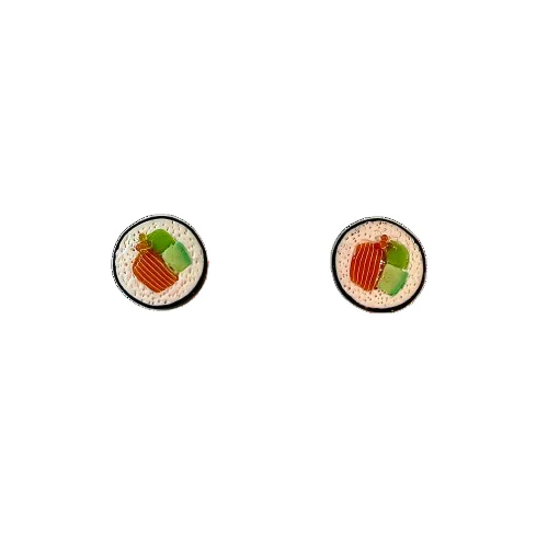 Handmade Sushi Studs