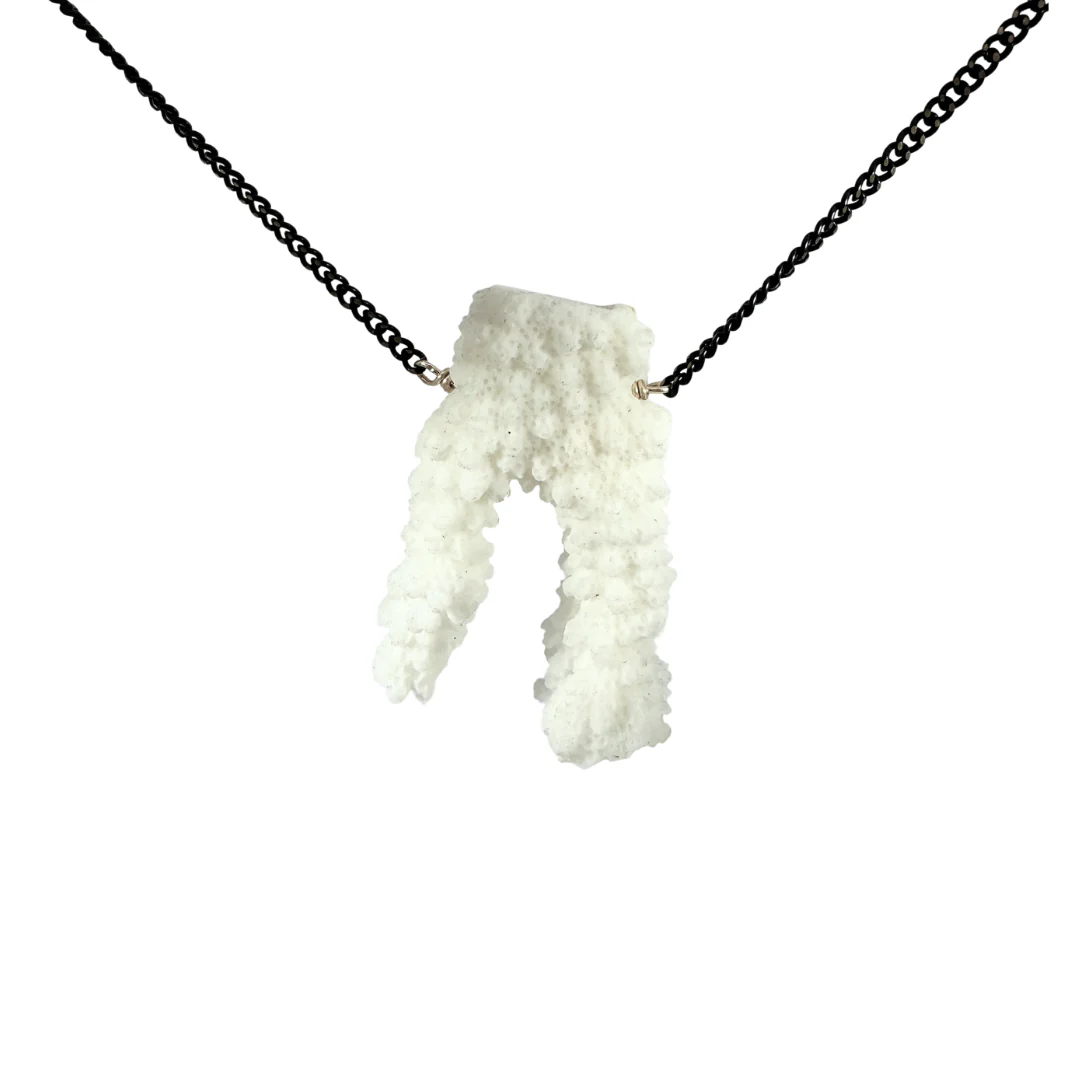 Tuscon Coral Pendant